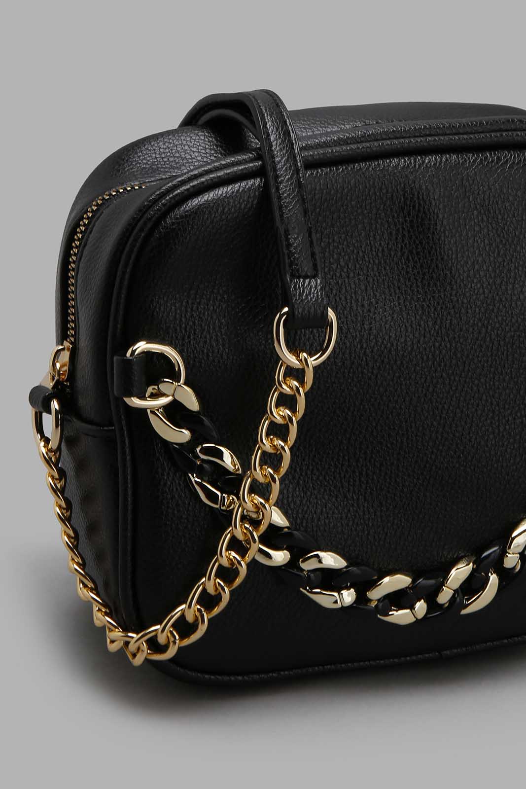 Redtag-Black-Metal-Chain-Embelished-Cross-Body-Bag-Cross-Body-Bags-Women-