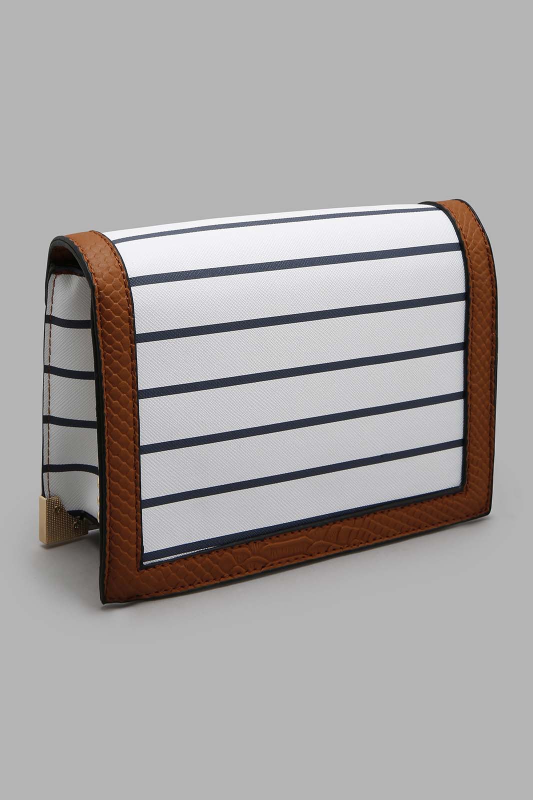 Redtag-White-And-Navy-Nautical-Stripes-Cross-Body-Bag-Cross-Body-Bags-Women-