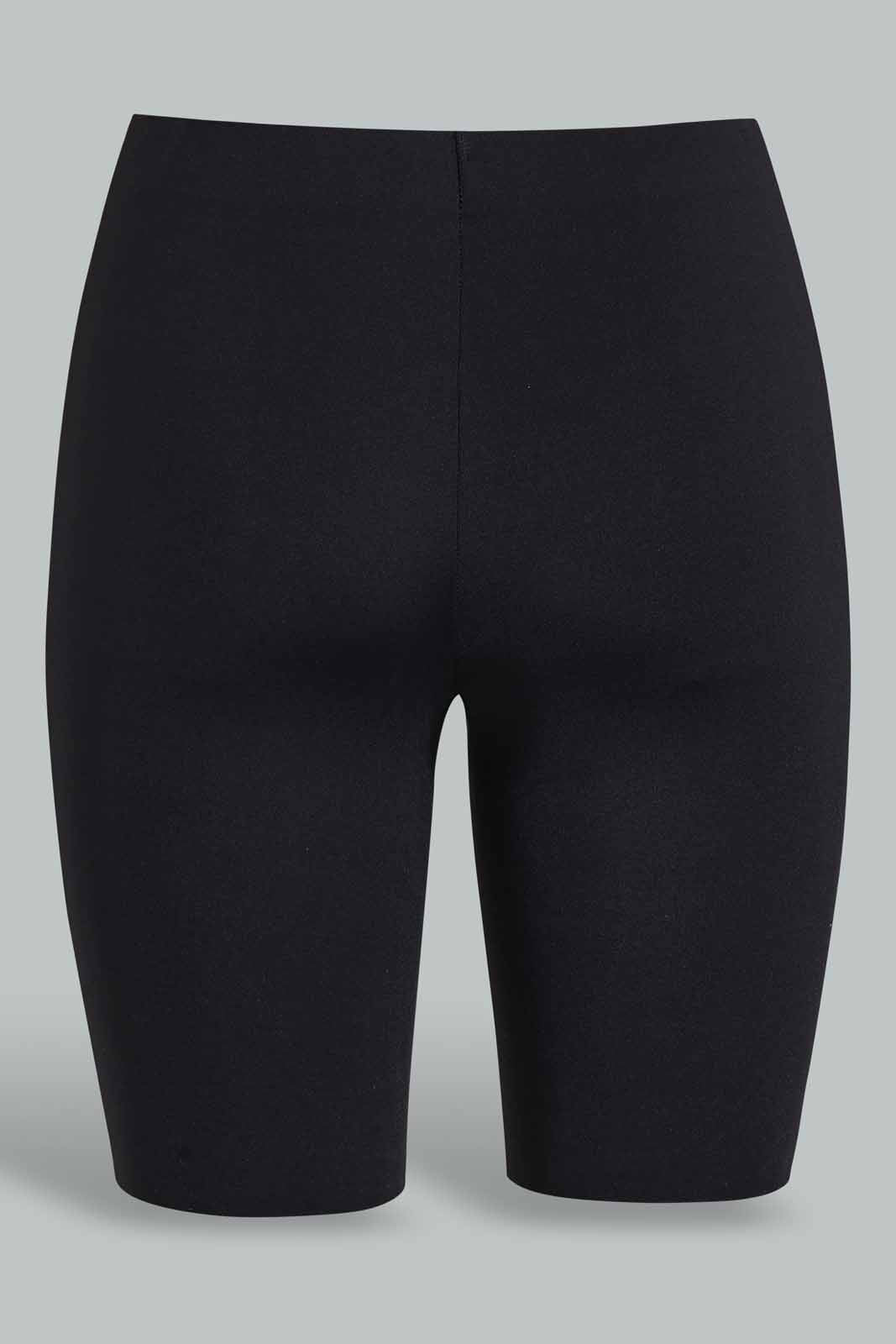 Redtag-Black-Plain-Shapewear-Briefs-Shapewear-Women's-