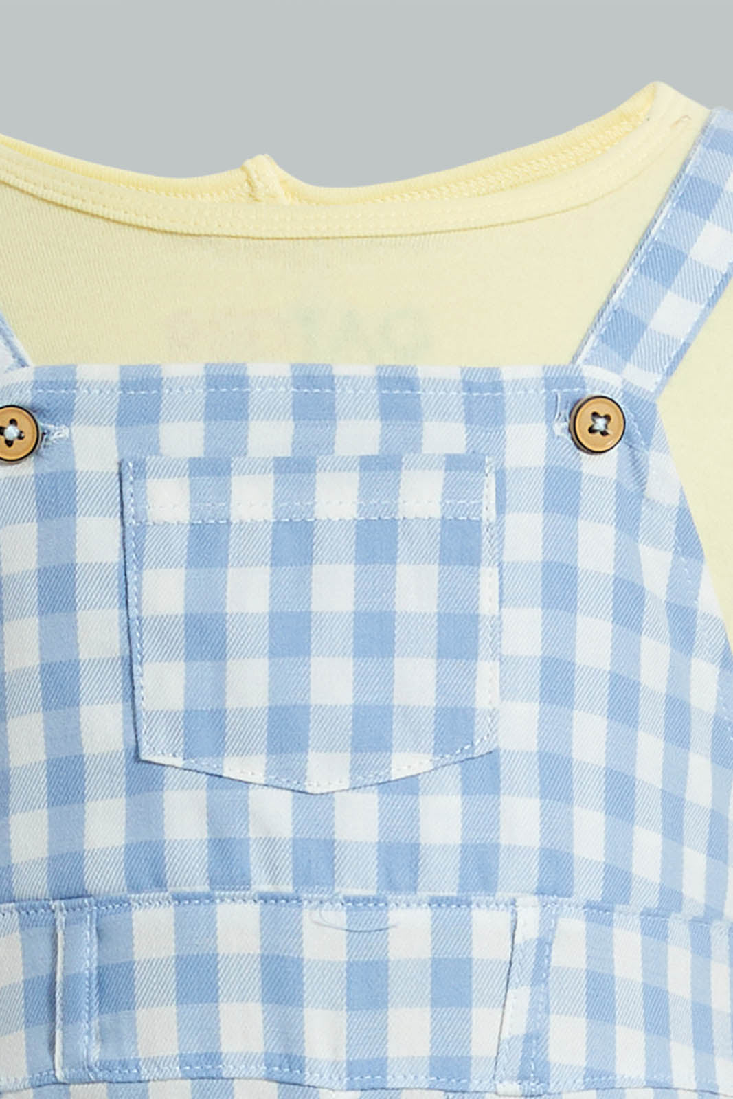 Redtag-Blue-Gingham-Duangree-Romper-Colour:Blue,-Filter:Baby-(0-to-12-Mths),-NBF-Rompers,-New-In,-New-In-NBF,-Non-Sale,-S22B,-Section:Kidswear-Baby-0 to 12 Months