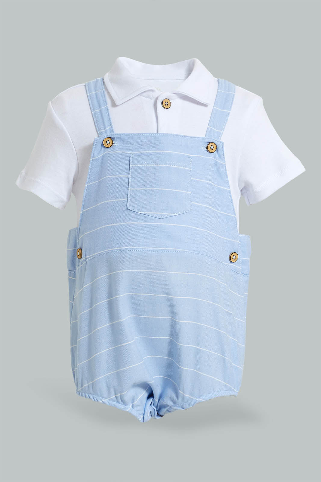 Redtag-Blue-Stripe-Duangree-Romper-Colour:Blue,-Filter:Baby-(0-to-12-Mths),-NBF-Rompers,-New-In,-New-In-NBF,-Non-Sale,-S22B,-Section:Kidswear-Baby-0 to 12 Months