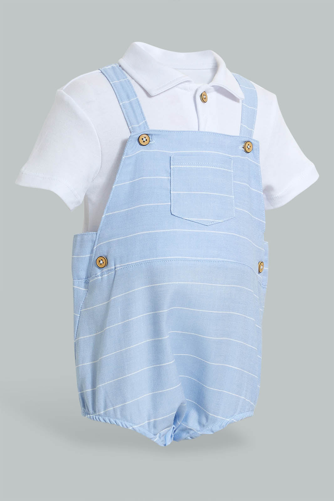 Redtag-Blue-Stripe-Duangree-Romper-Colour:Blue,-Filter:Baby-(0-to-12-Mths),-NBF-Rompers,-New-In,-New-In-NBF,-Non-Sale,-S22B,-Section:Kidswear-Baby-0 to 12 Months