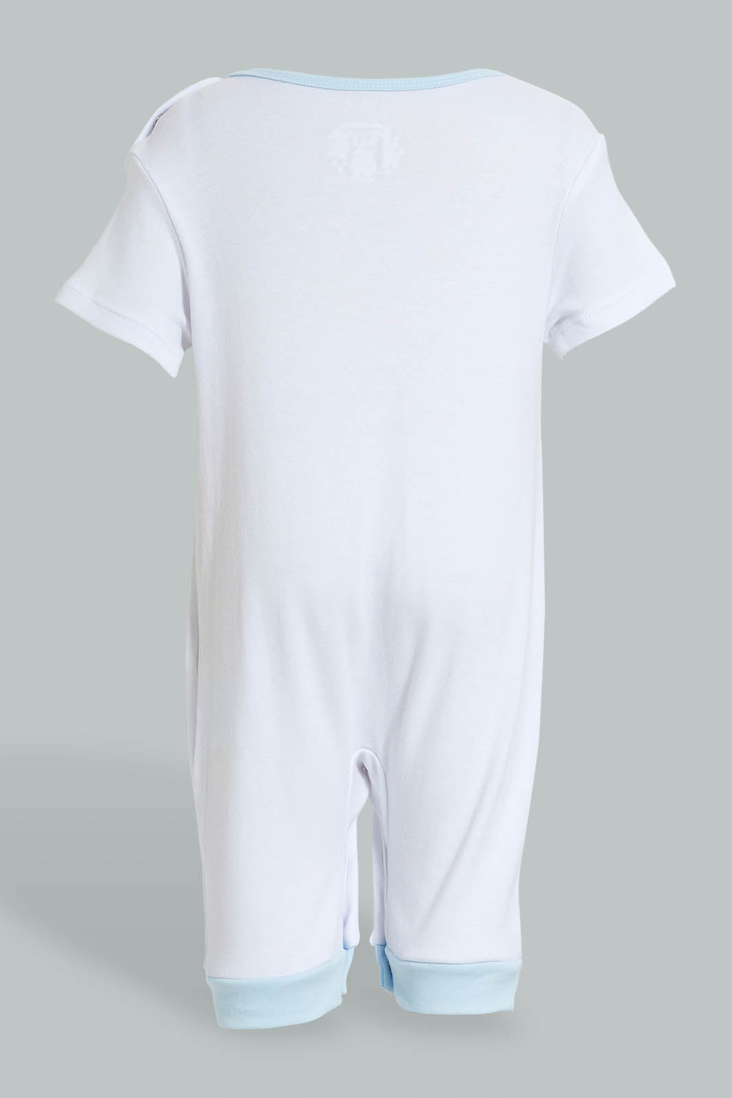 Redtag-White-Animal-Romper-Colour:White,-Filter:Baby-(0-to-12-Mths),-NBF-Rompers,-New-In,-New-In-NBF,-Non-Sale,-S22B,-Section:Kidswear-Baby-0 to 12 Months
