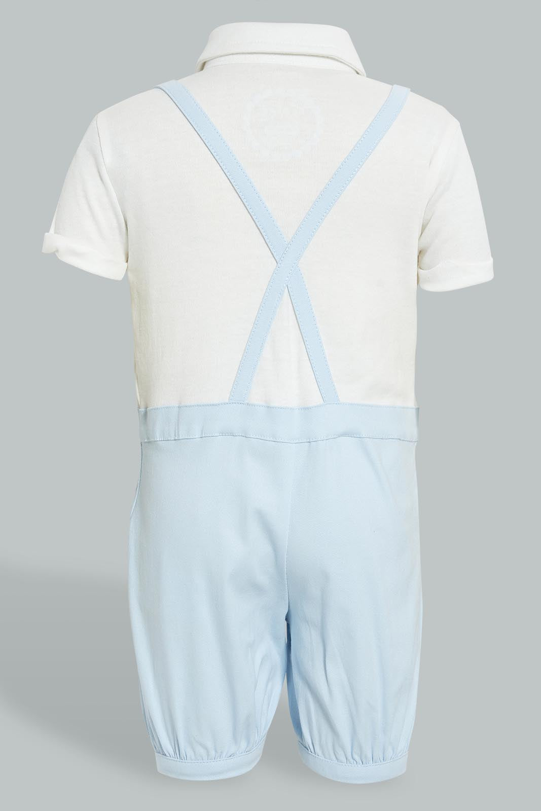 Redtag-Grey-Duangree-Romper-Colour:Grey,-Filter:Baby-(0-to-12-Mths),-NBF-Rompers,-New-In,-New-In-NBF,-Non-Sale,-S22B,-Section:Kidswear-Baby-0 to 12 Months