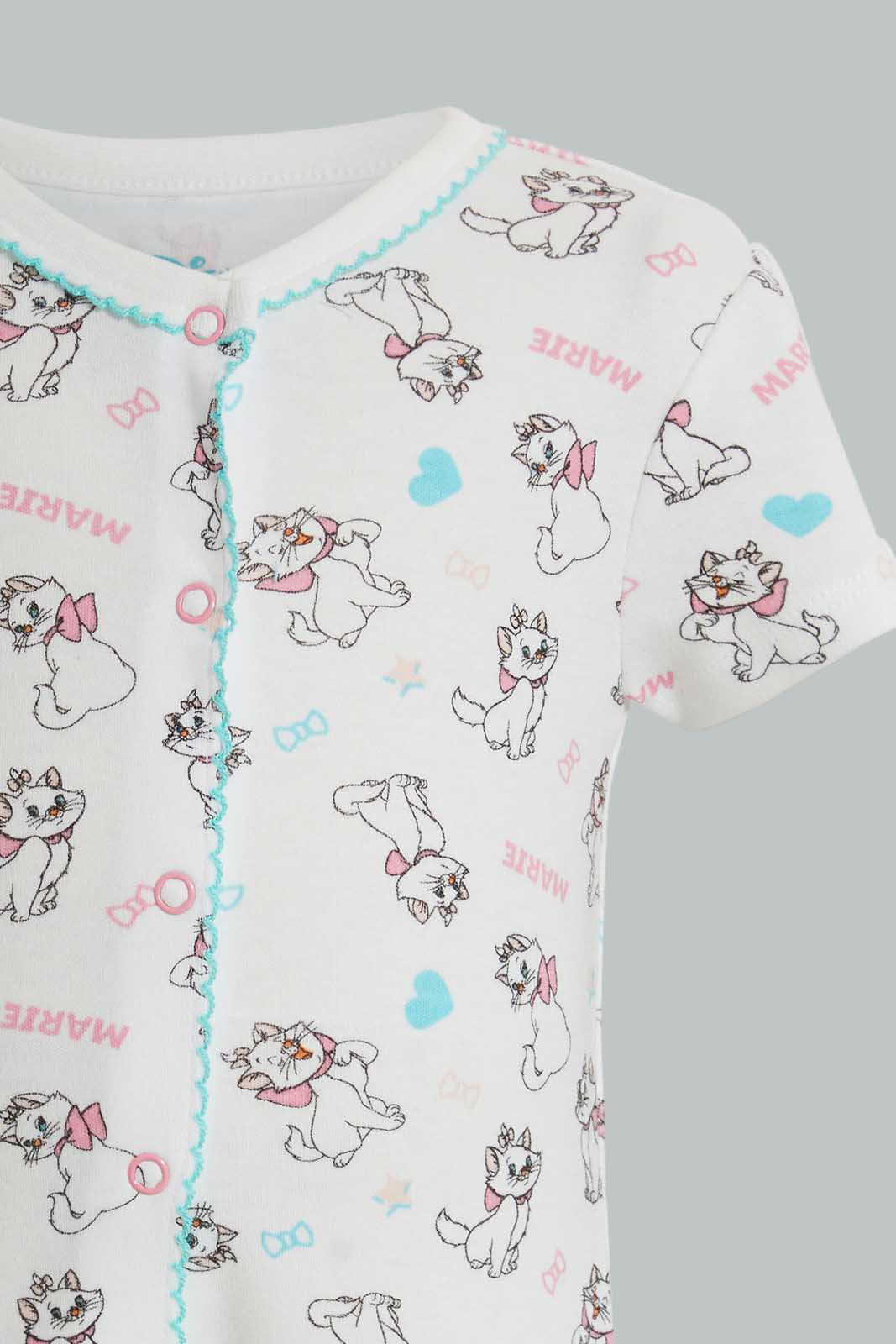 Redtag-Mint-Marrie-2-Piece-Pack-Romper-Rompers-Baby-0 to 12 Months