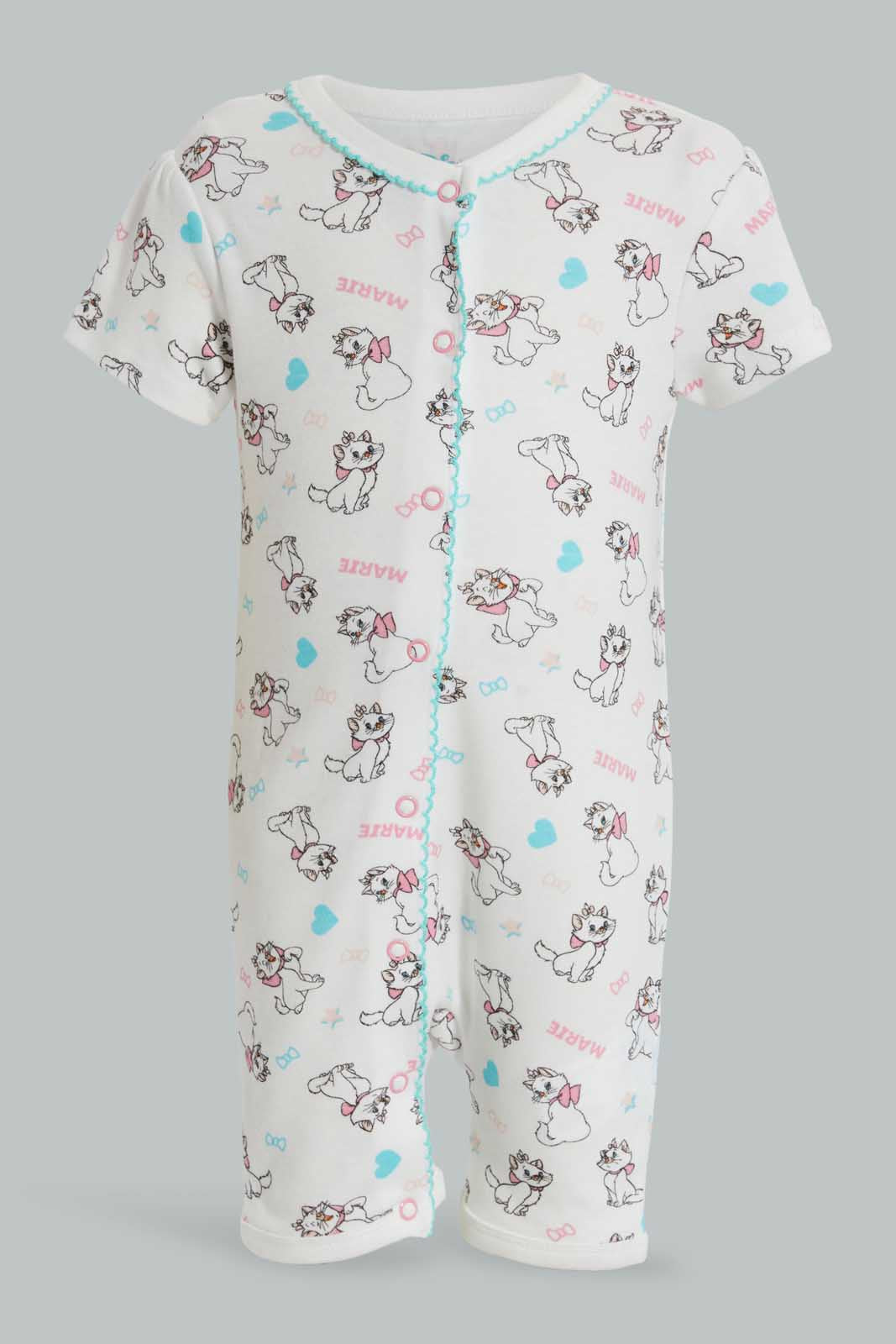 Redtag-Mint-Marrie-2-Piece-Pack-Romper-Rompers-Baby-0 to 12 Months