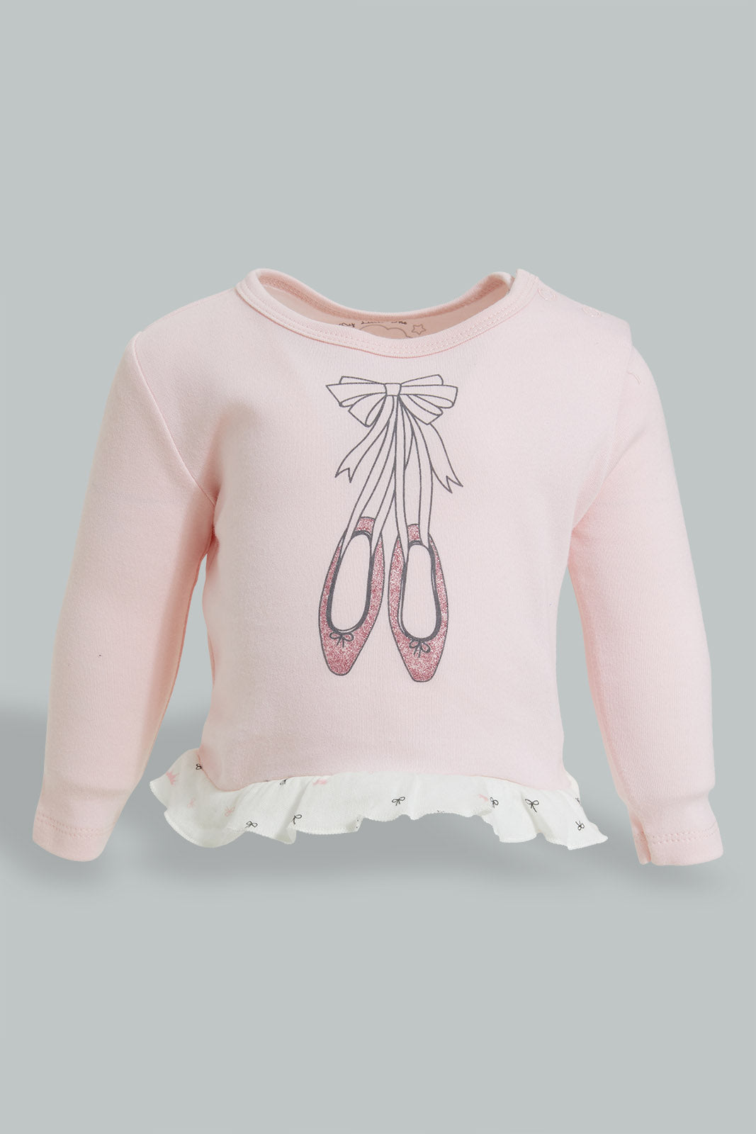 Redtag-Pink-Ballerina-3-Piece-Pack-Gift-Set-Gift-Sets-Baby-0 to 12 Months