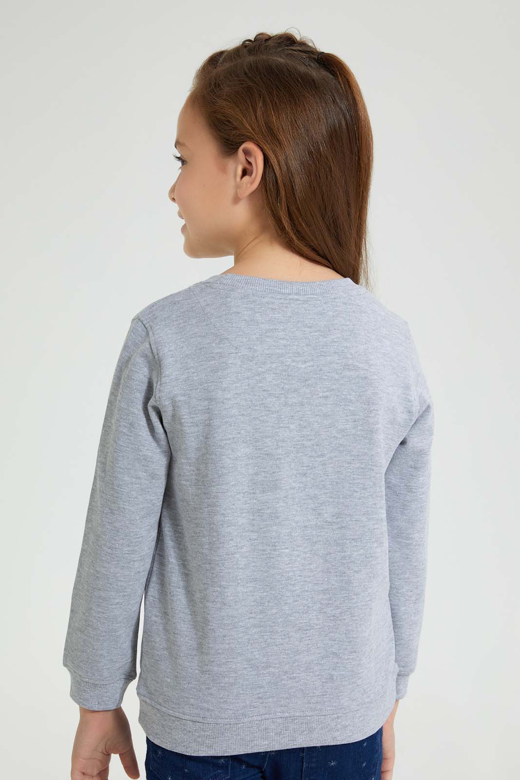Redtag-Grey-Printed-Lola-Bunny-SweaT-Shirt-Sweatshirts-Girls-2 to 8 Years