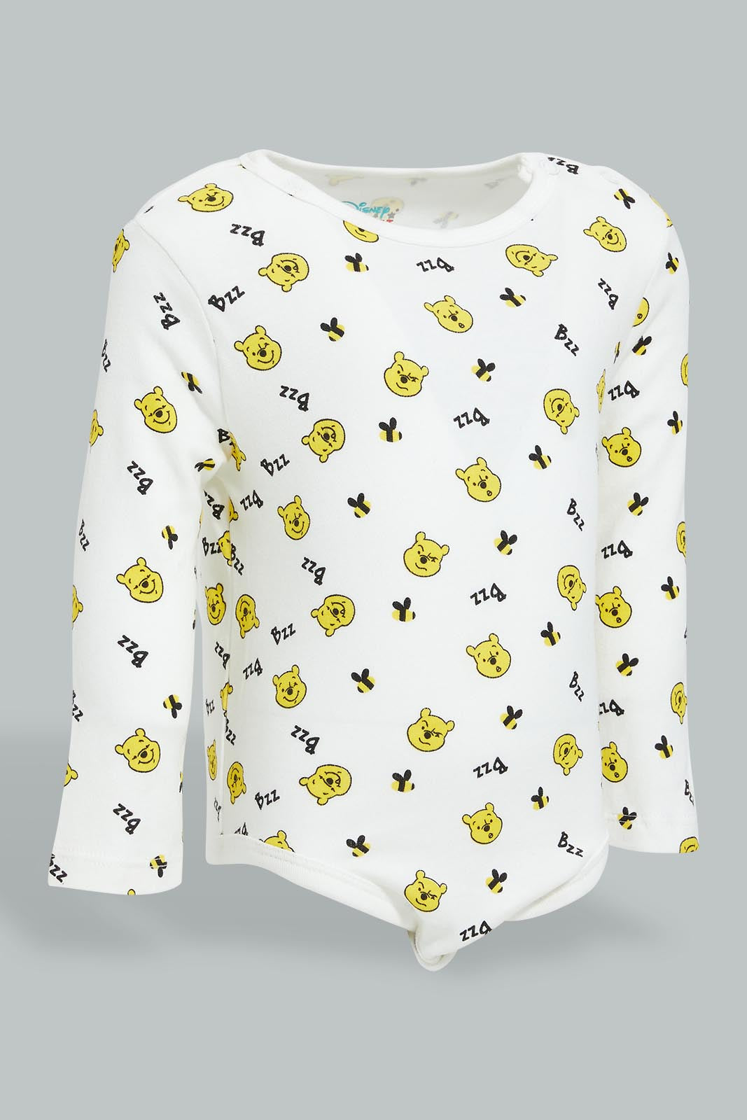 Redtag-Yellow-Winnie-The-Pooh-3Piece-Pack-Set-Colour:Yellow,-Filter:Baby-(0-to-12-Mths),-NBF-Gift-Sets,-New-In,-New-In-NBF,-Non-Sale,-S22B,-Section:Kidswear-Baby-0 to 12 Months