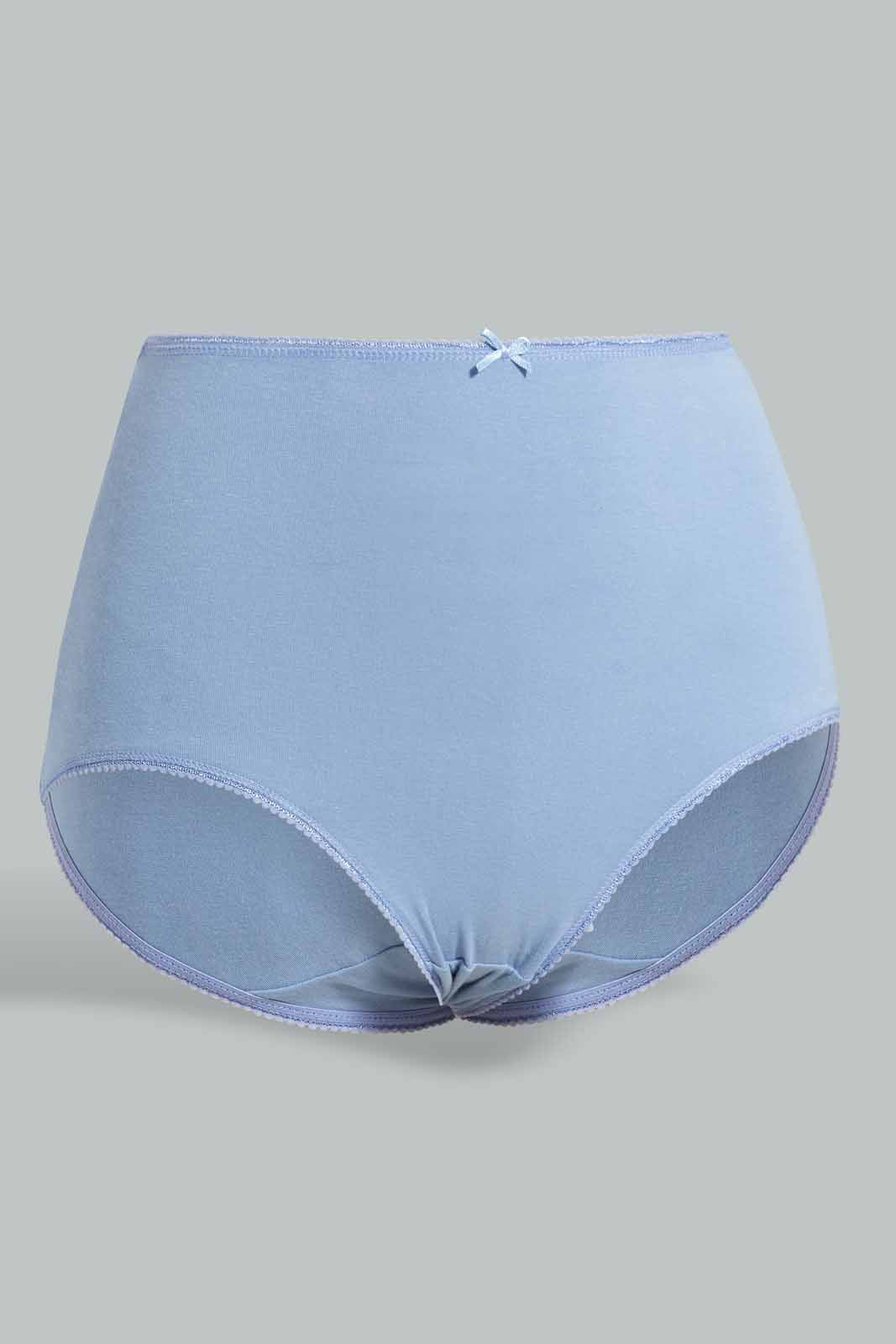 Redtag-Assorted-Print/Plain-Mama-Briefs-(5-Pack)-Briefs-Mama-Women's-