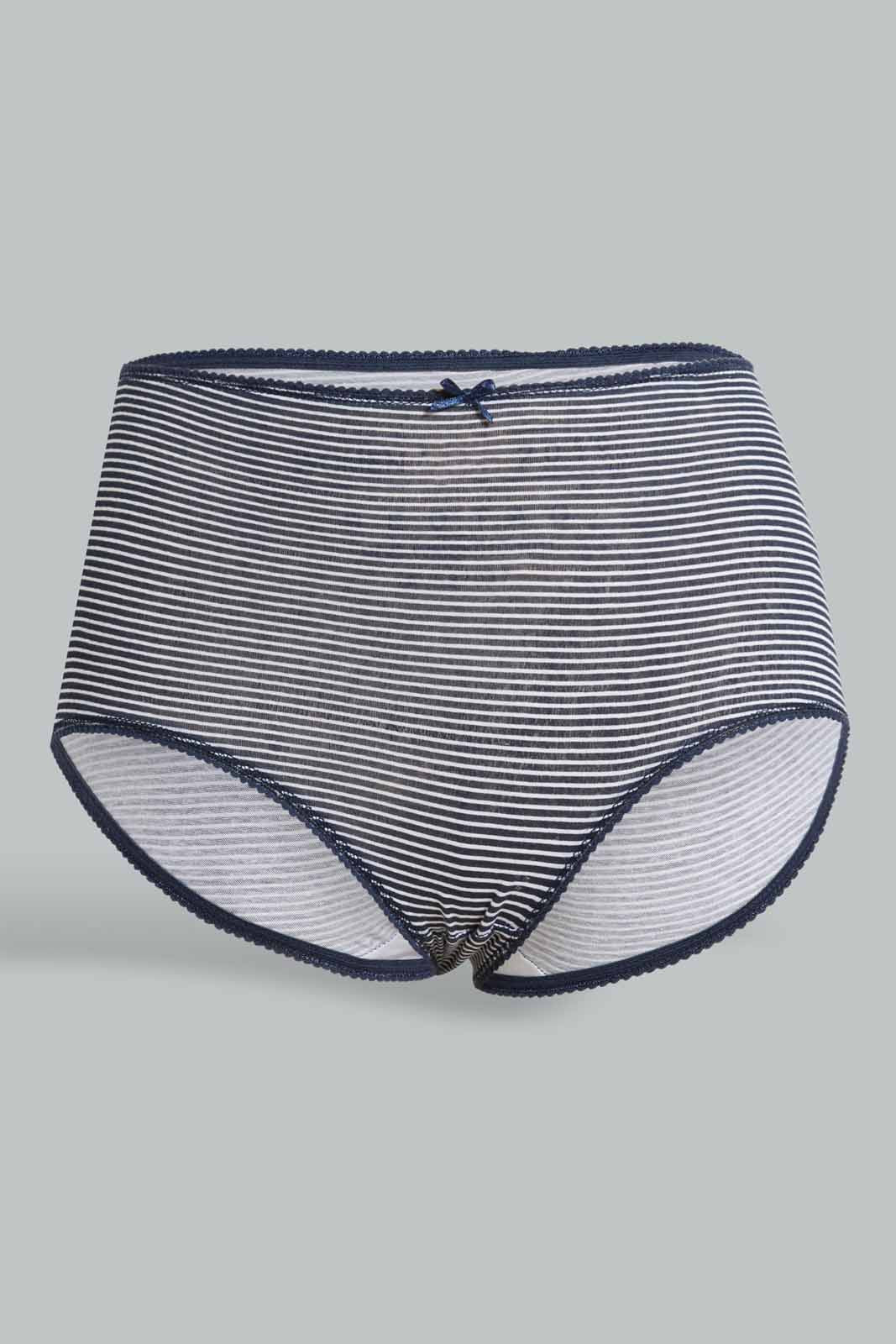 Redtag-Assorted-Print/Plain-Mama-Briefs-(5-Pack)-Briefs-Mama-Women's-