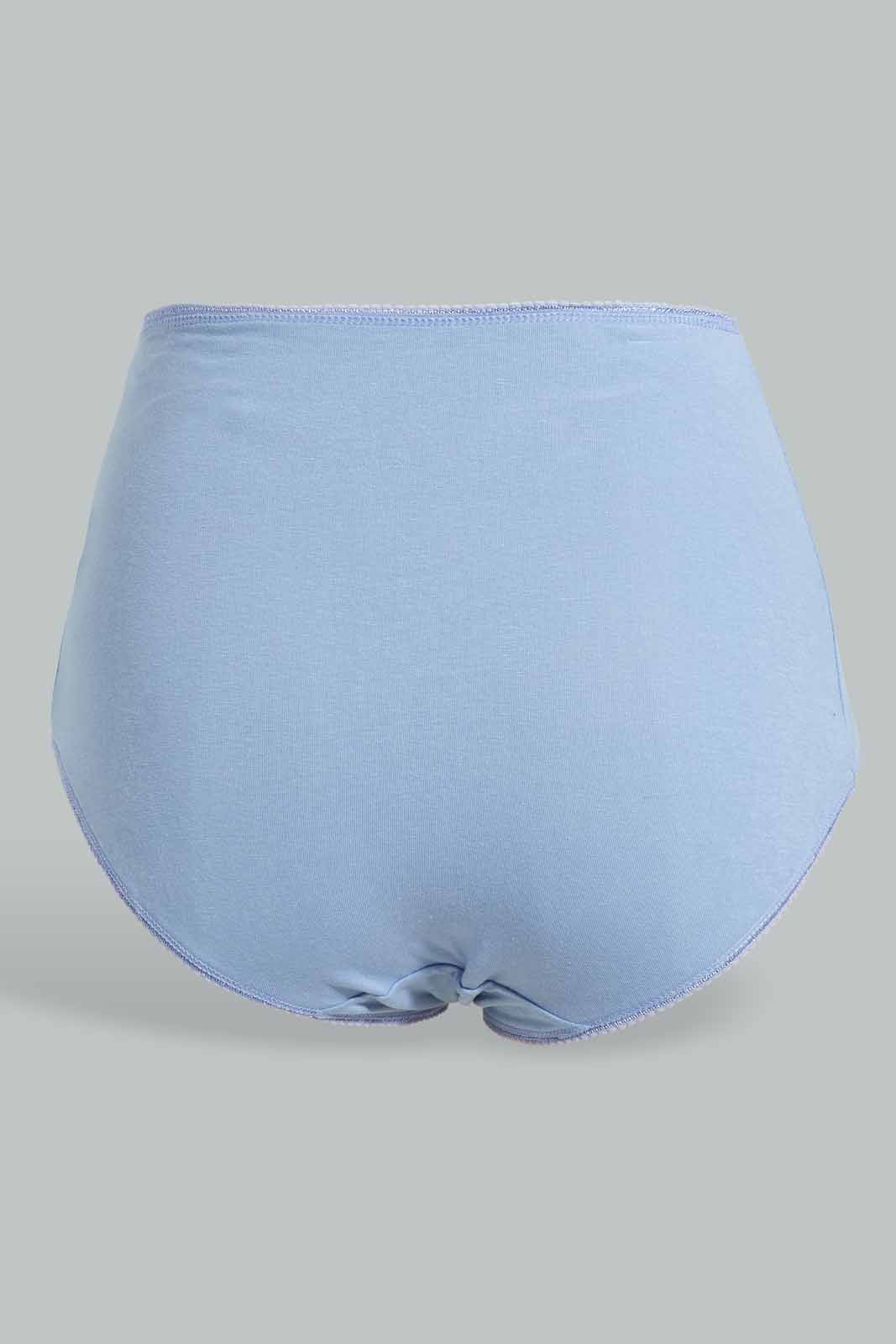 Redtag-Assorted-Print/Plain-Mama-Briefs-(5-Pack)-Briefs-Mama-Women's-
