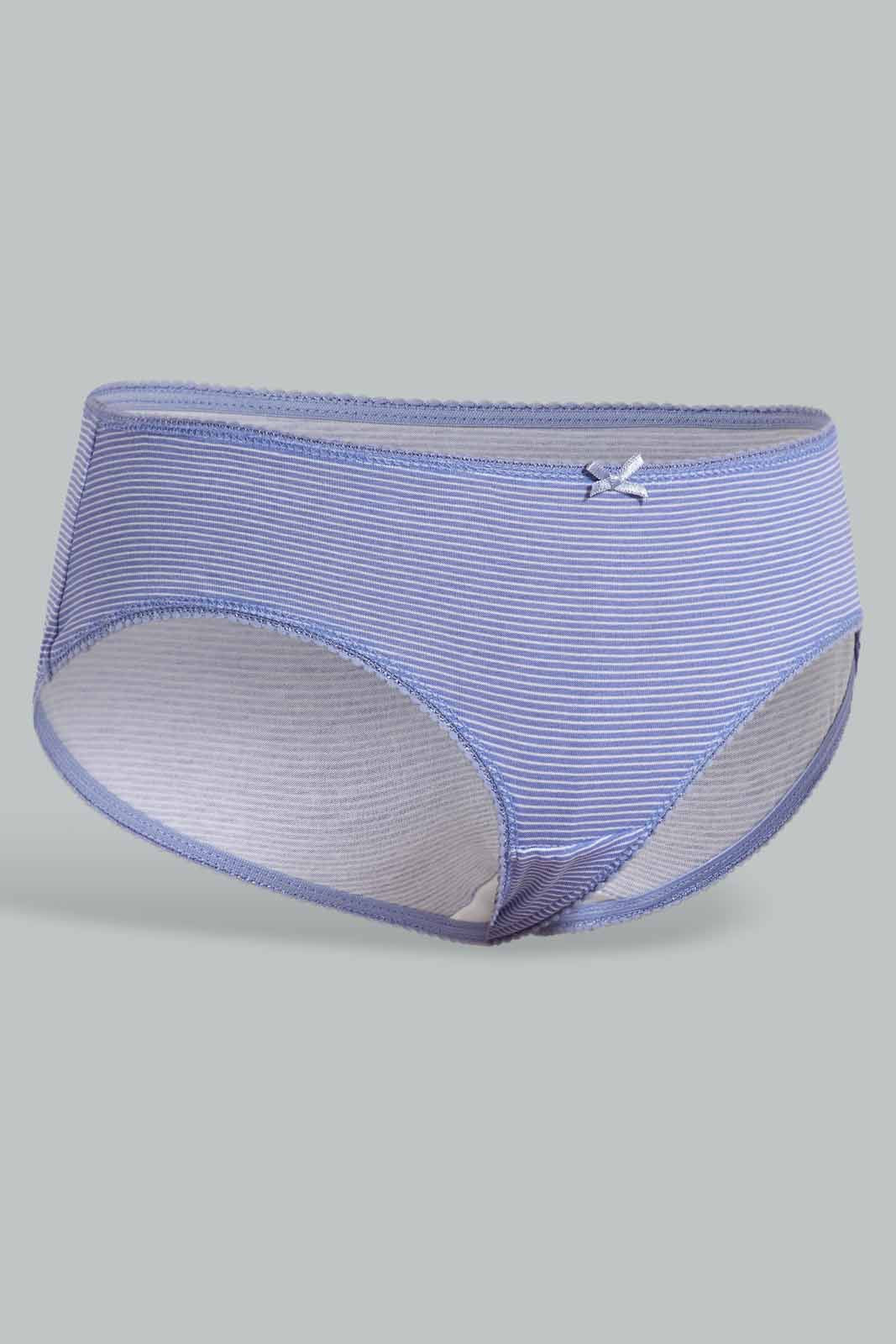 Redtag-Assorted-Print/Plain-Boyleg-Brief-(5-Pack)-Briefs-Boyleg-Women's-