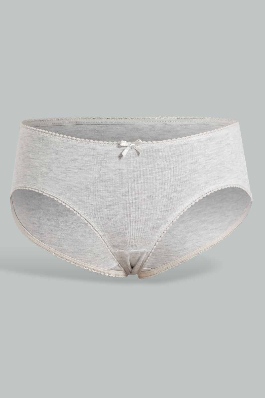 Redtag-Assorted-Print/Plain-Boyleg-Brief-(5-Pack)-Briefs-Boyleg-Women's-