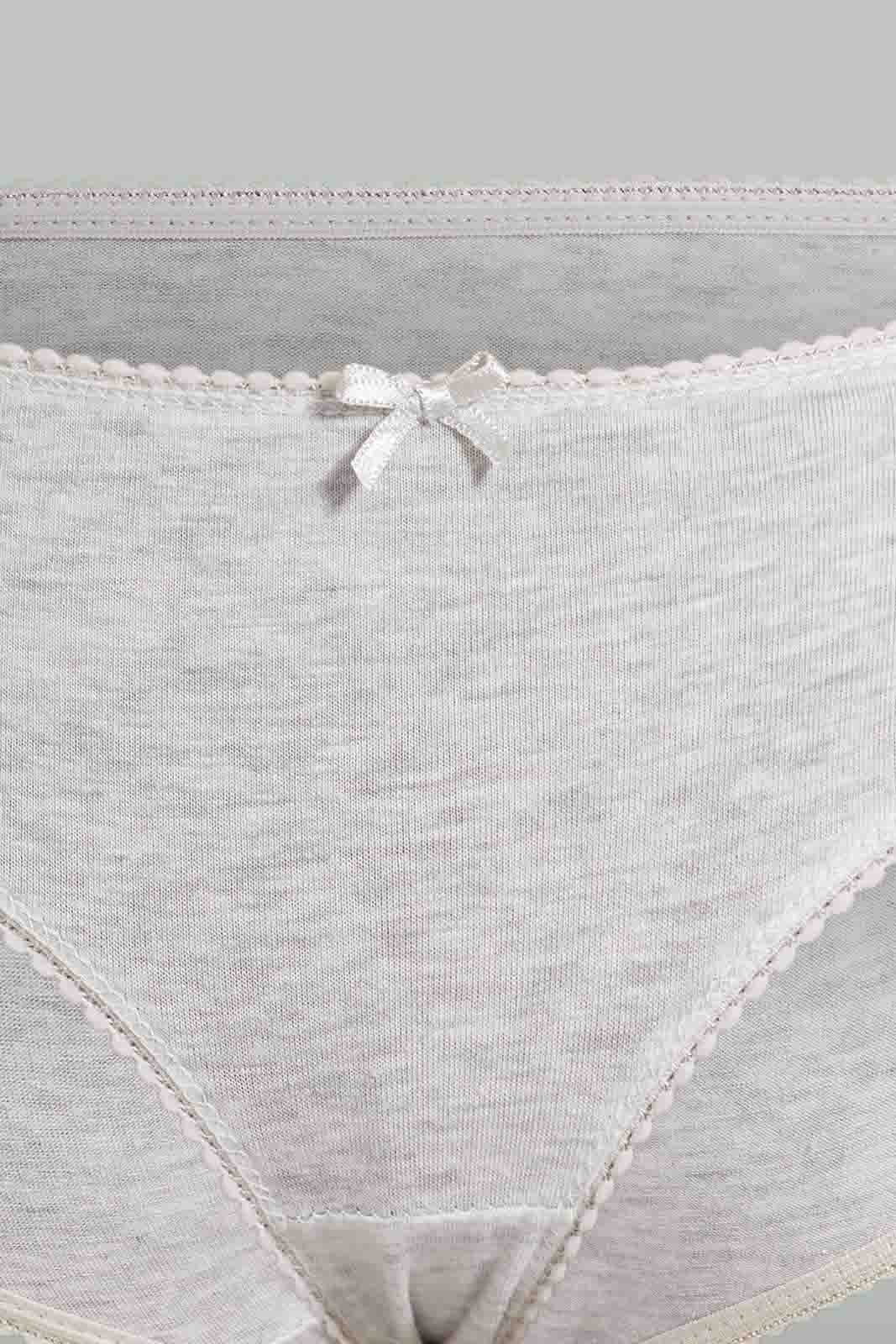 Redtag-Assorted-Print/Plain-Boyleg-Brief-(5-Pack)-Briefs-Boyleg-Women's-