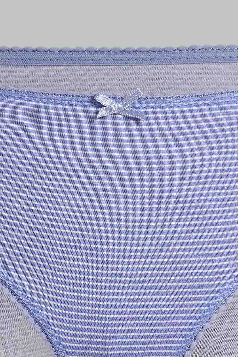 Redtag-Assorted-Print/Plain-Boyleg-Brief-(5-Pack)-Briefs-Boyleg-Women's-