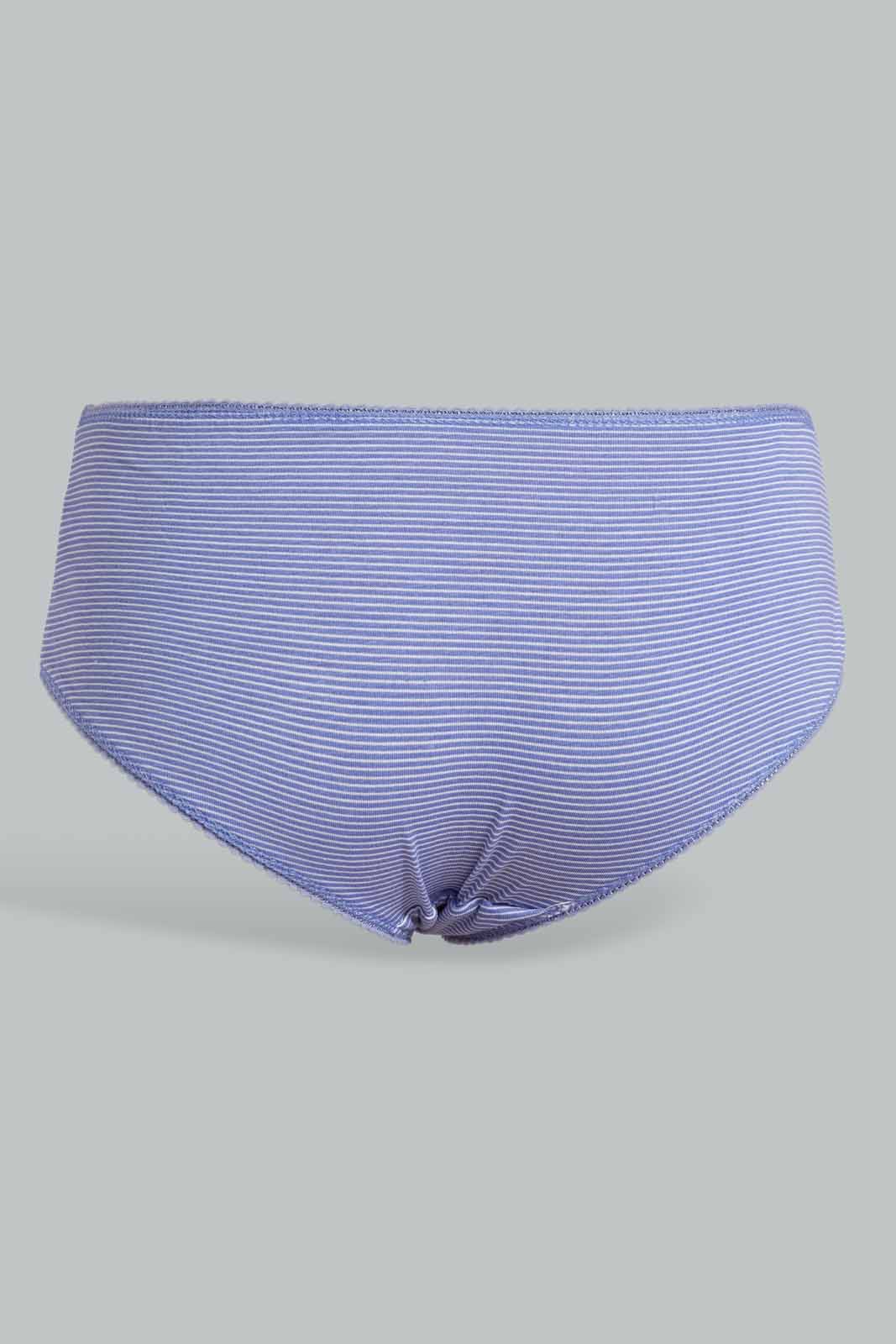 Redtag-Assorted-Print/Plain-Boyleg-Brief-(5-Pack)-Briefs-Boyleg-Women's-