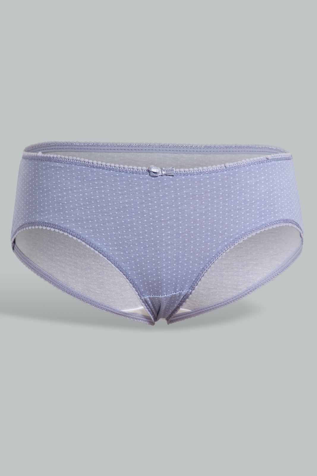 Redtag-Assorted-Print/Plain-Boyleg-Brief-(5-Pack)-Briefs-Boyleg-Women's-