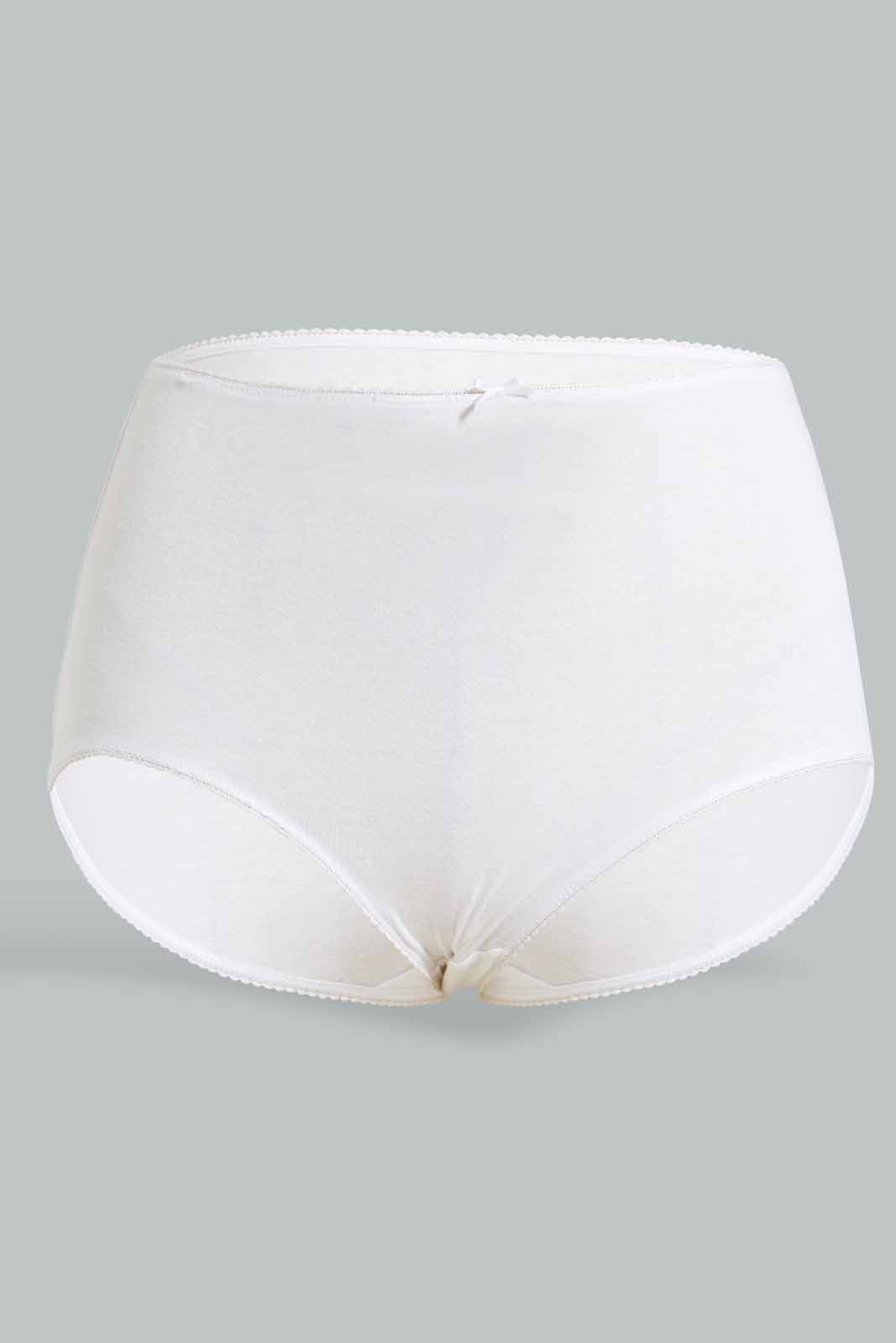 Redtag-Assorted-Print/Plain-Mama-Brief-(5-Pack)-Briefs-Mama-Women's-