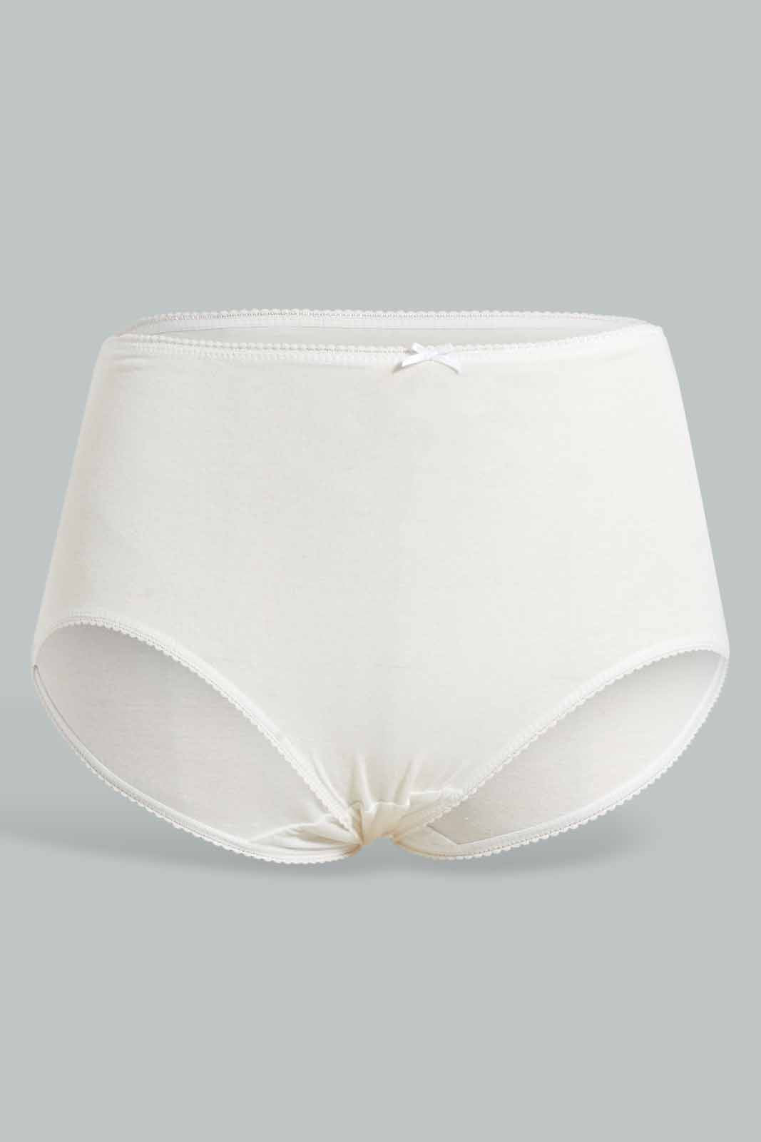 Redtag-Assorted-Print/Plain-Mama-Brief-(5-Pack)-Briefs-Mama-Women's-