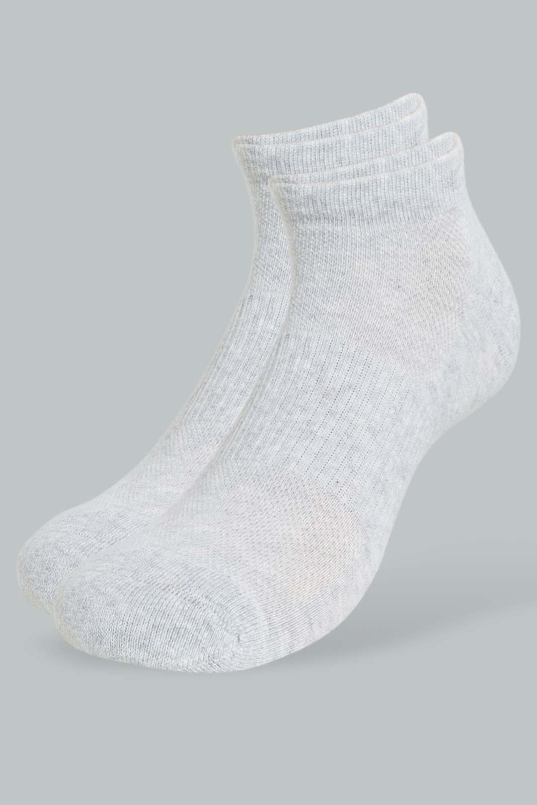 Redtag-Grey-3Pk-Men'S-Sports-Socks-Sports-Men's-