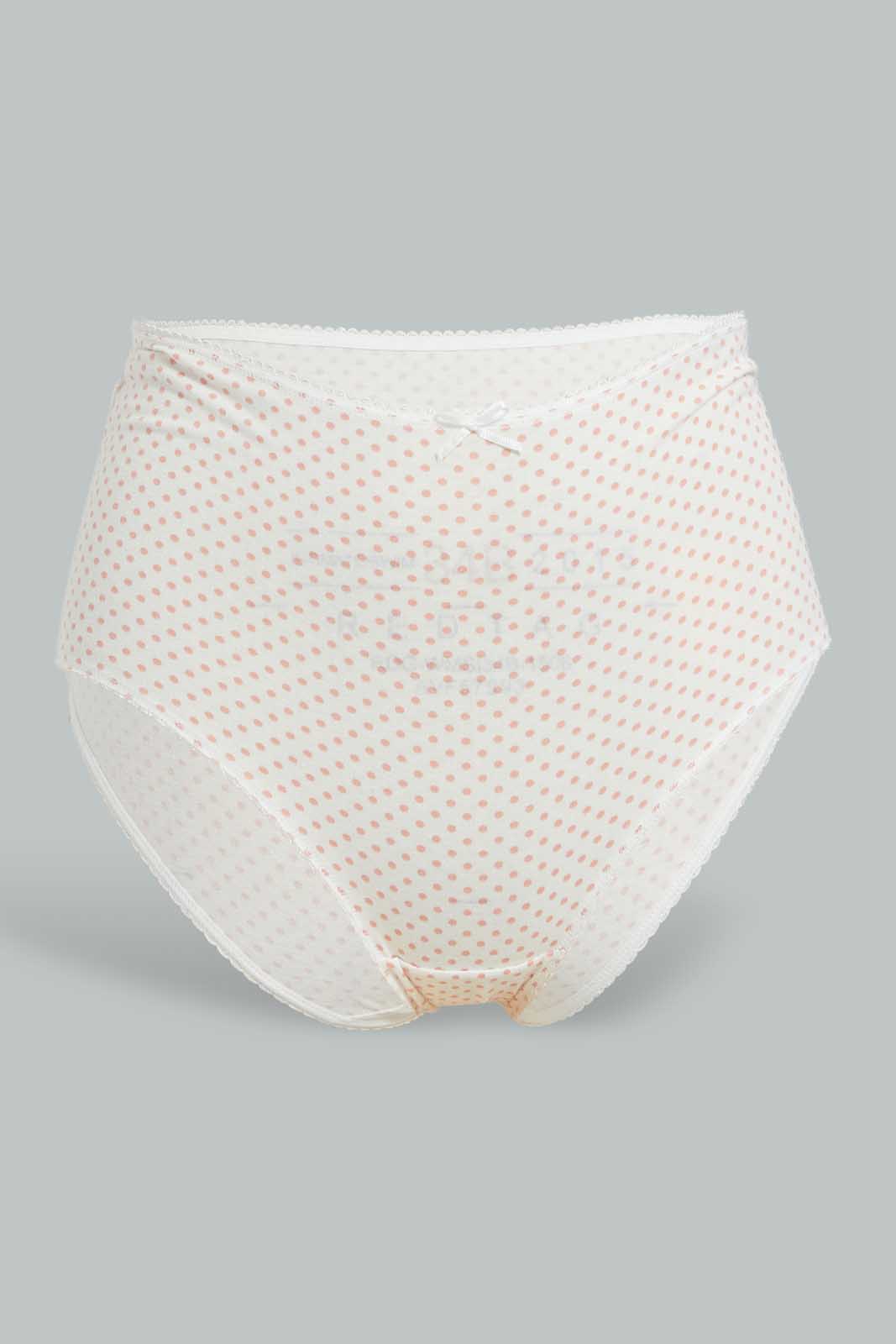Redtag-Assorted-Print/Plain-Mama-Brief-(5-Pack)-Briefs-Mama-Women's-