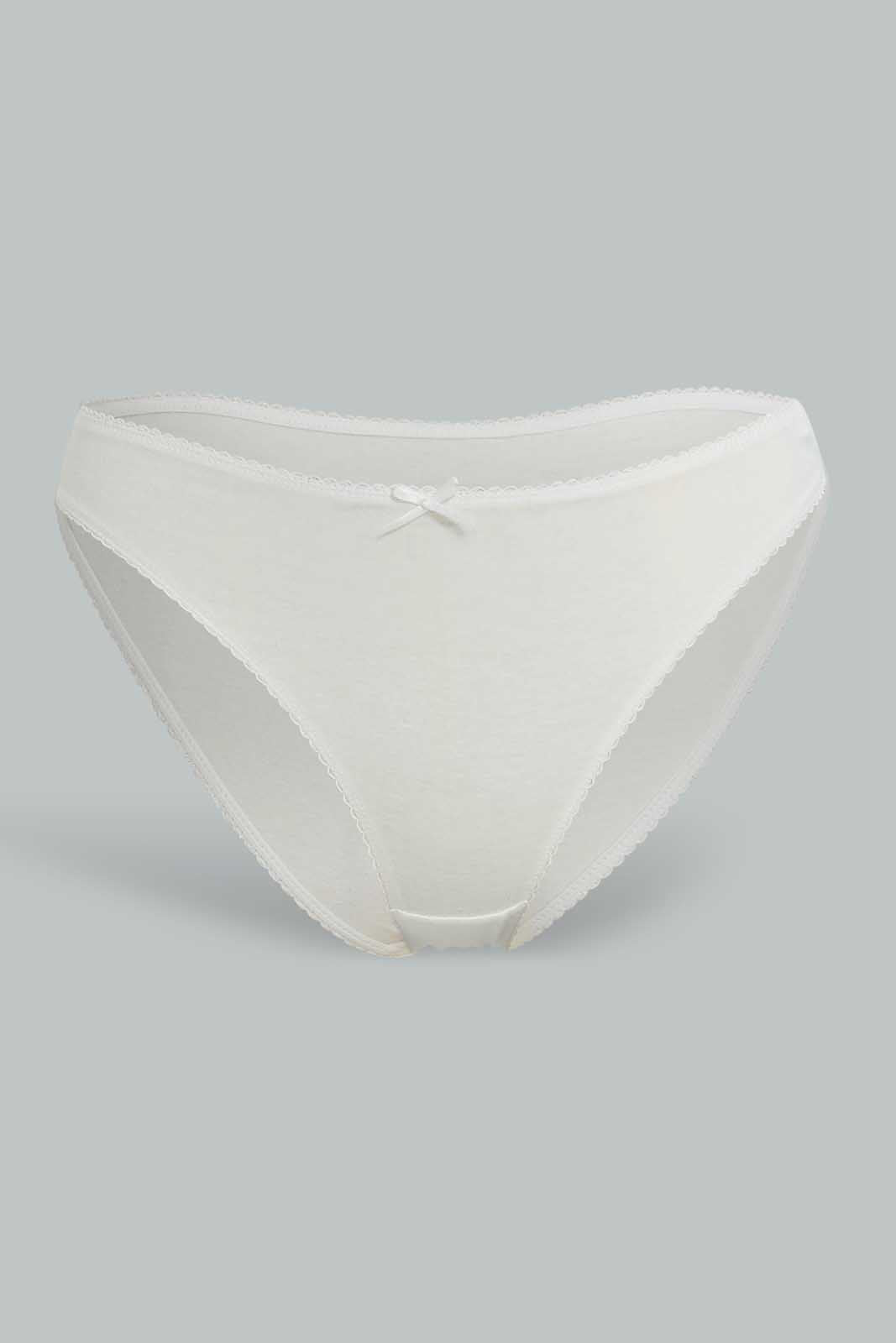 Redtag-Assorted-Print/Plain-Hi-Leg-Brief-(5-Pack)-Briefs-Hi-Leg-Women's-