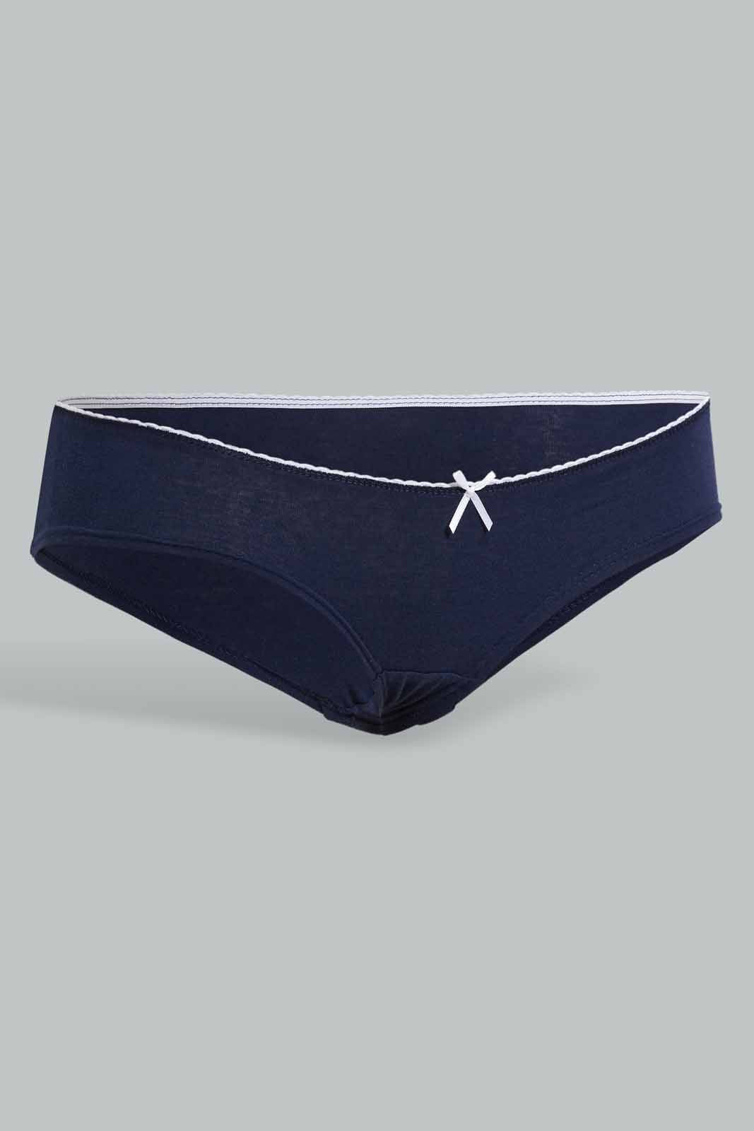 Redtag-Assorted-Print/Plain-Boyleg-Briefs-(5-Pack)-Briefs-Boyleg-Women's-