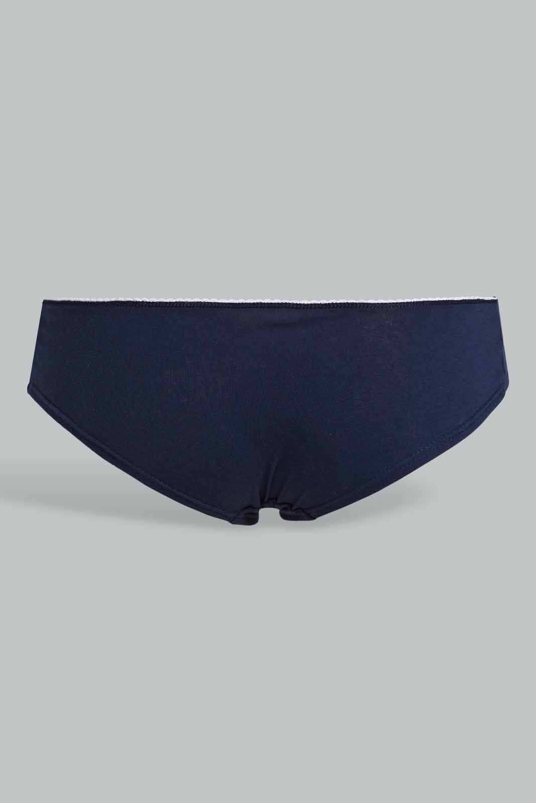 Redtag-Assorted-Print/Plain-Boyleg-Briefs-(5-Pack)-Briefs-Boyleg-Women's-