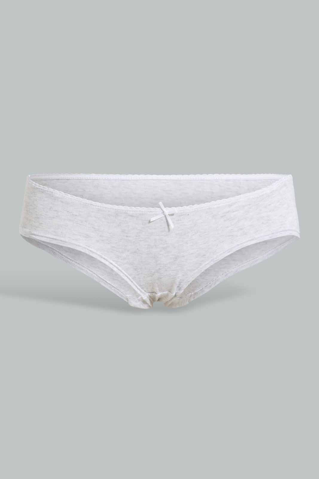 Redtag-Assorted-Print/Plain-Boyleg-Briefs-(5-Pack)-Briefs-Boyleg-Women's-