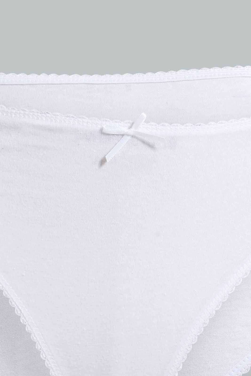 Redtag-Assorted-Print/Plain-Hi-Leg-Briefs-(5-Pack)-Briefs-Hi-Leg-Women's-