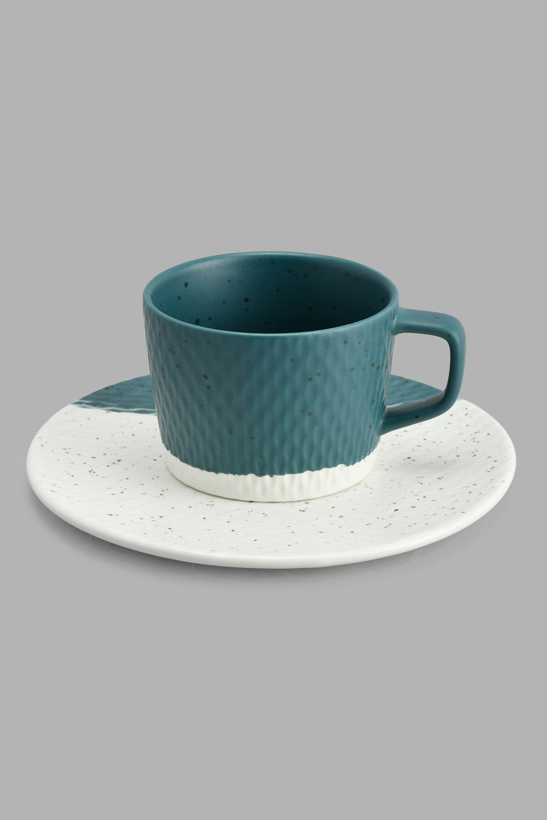 Redtag-Assorted-Embossed-Cup-&-Saucer-Set-(12-Piece)-Tea-Sets-Home-Dining-