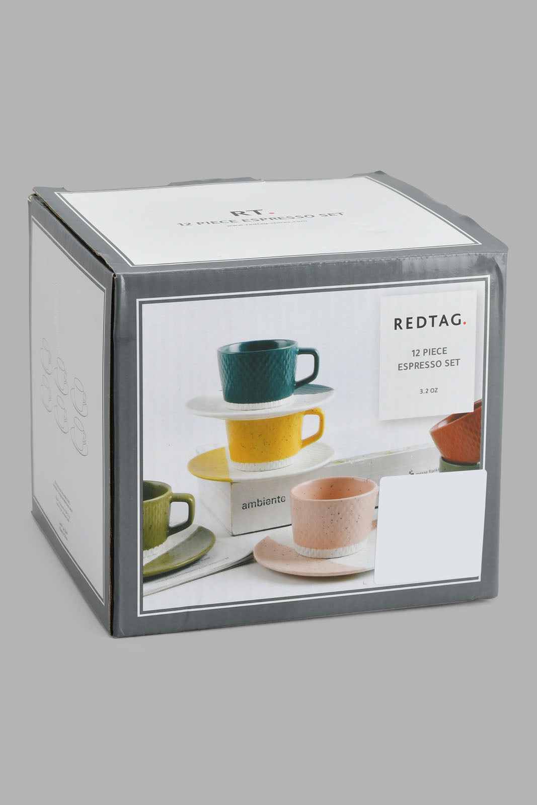 Redtag-Assorted-Embossed-Espresso-Set-(12-Piece)-Tea-Sets-Home-Dining-