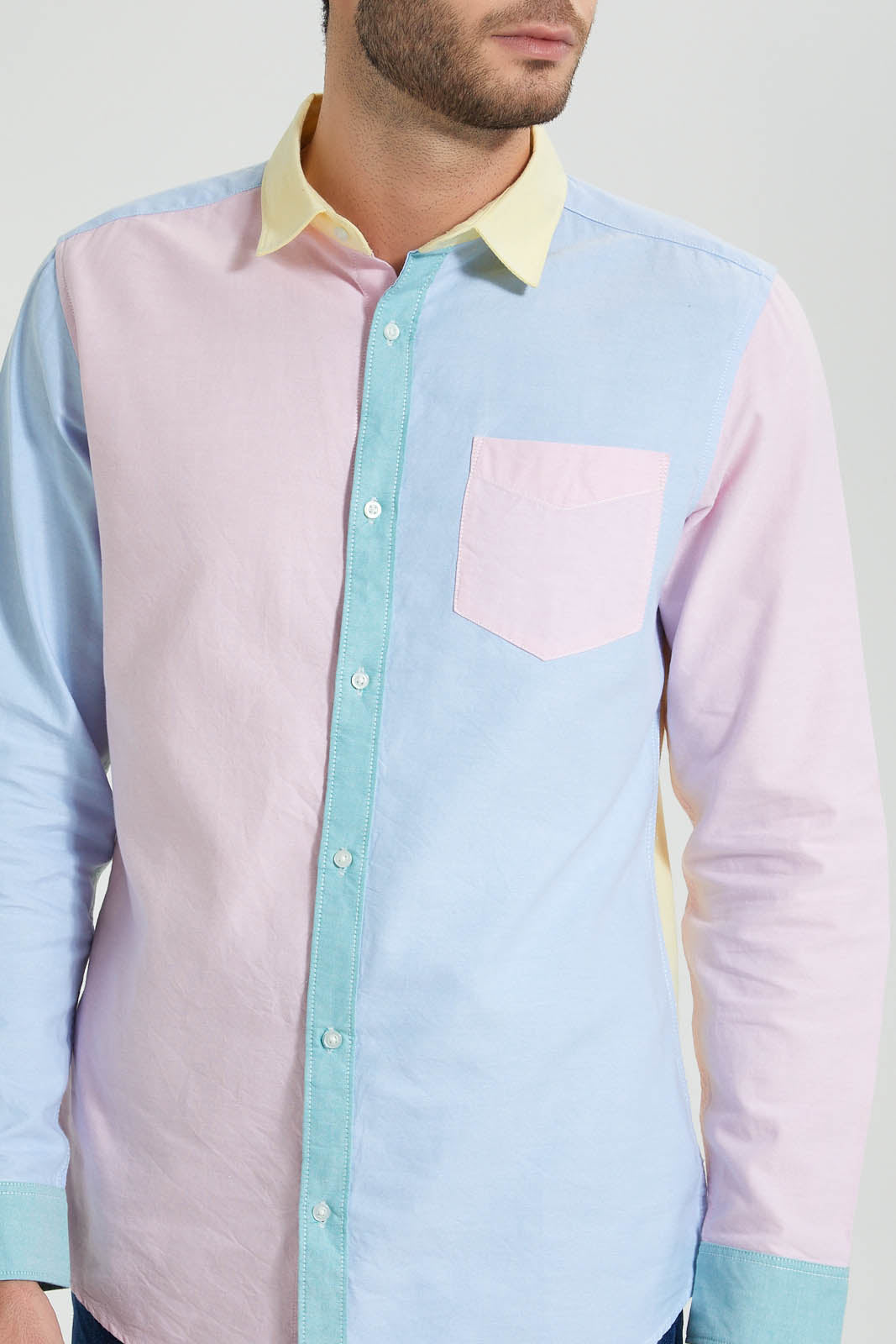 Redtag-Multi-Color-Oxford-Shirt-Colour:Assorted,-Filter:Men's-Clothing,-Men-Shirts,-New-In,-New-In-Men,-Non-Sale,-S22B,-Section:Men-Men's-