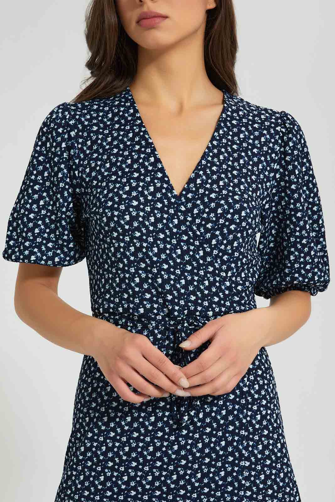 Redtag-Printed-Wrap-Dress-Dresses-Women's-