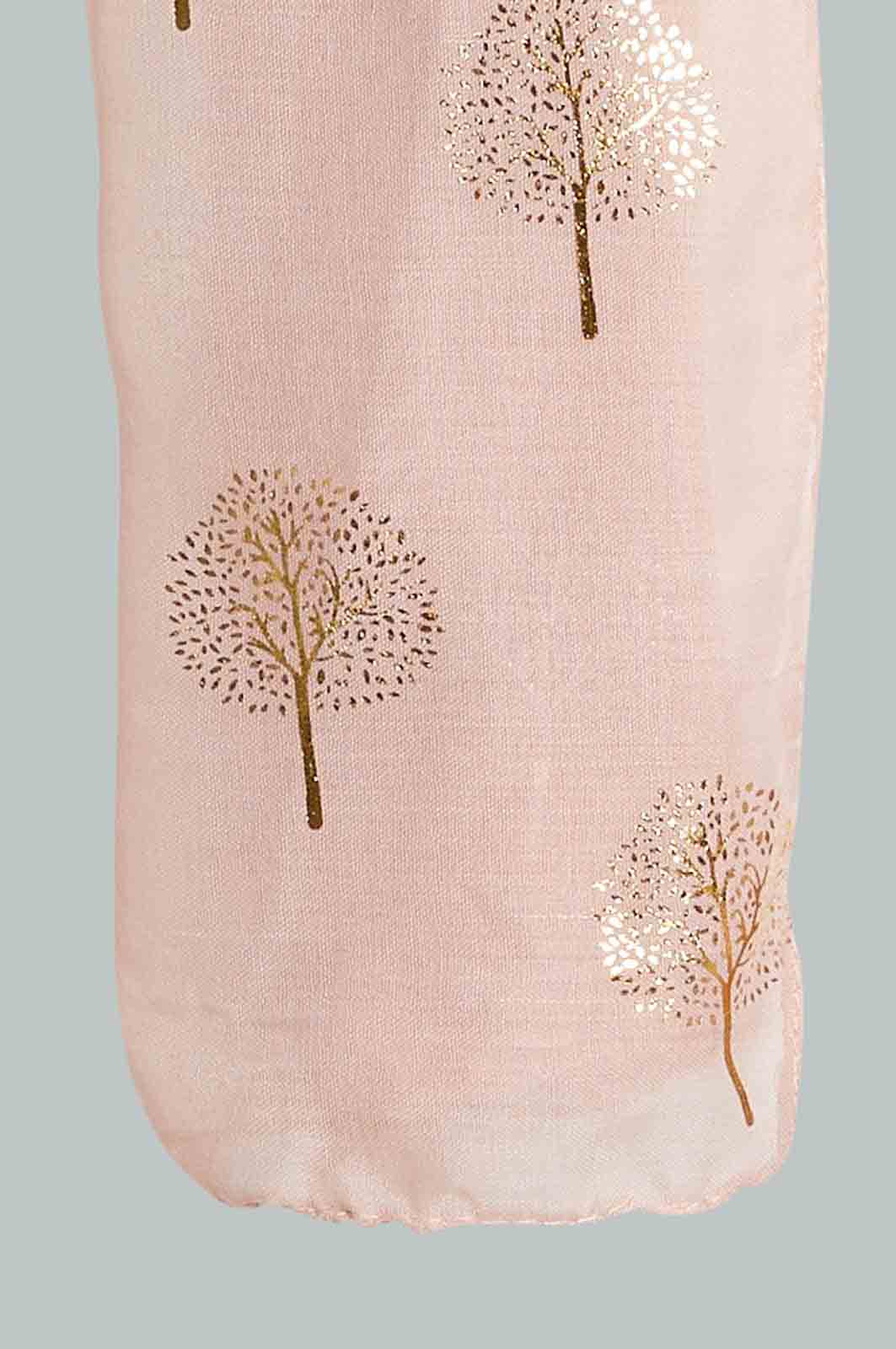 Redtag-Gold-Foil-Scarf-Scarves-Women-