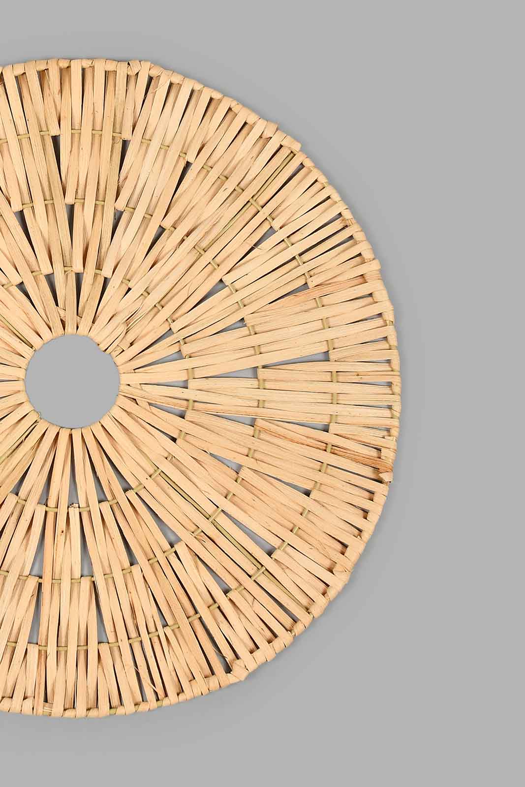 Redtag-Brown-Round-Placemat-Placemats-Home-Dining-
