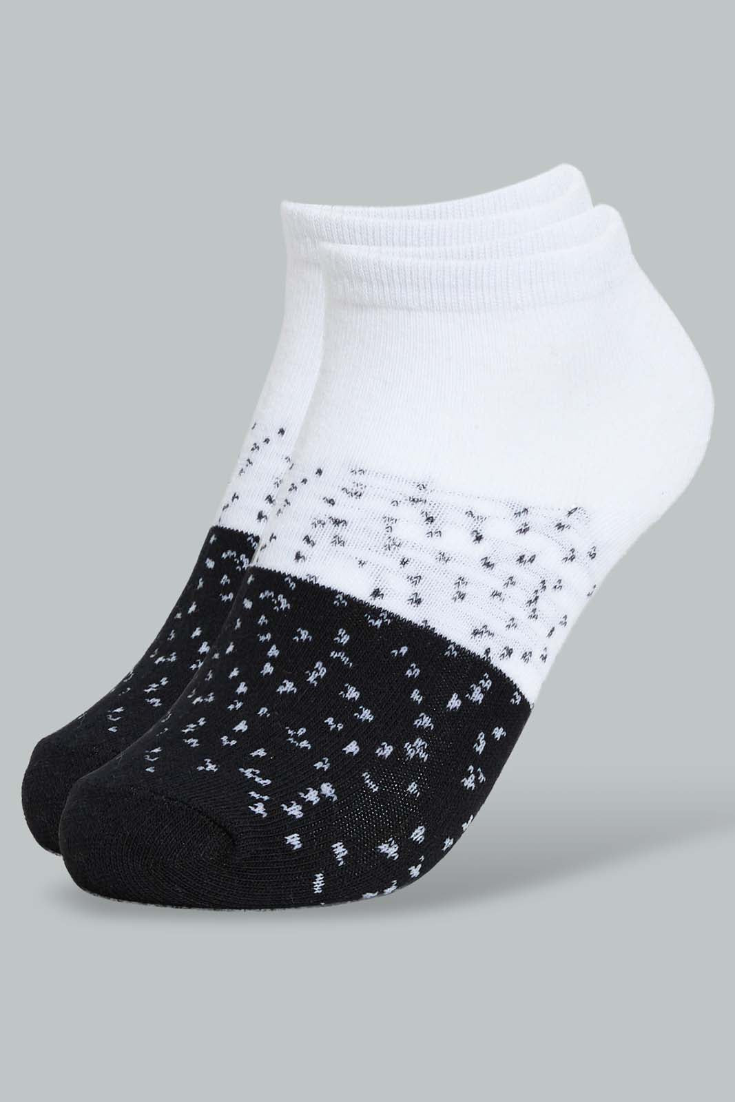 Redtag-Assorted-3-Pack-Ankle-Speckled-Socks-Ankle-Socks-Boys-2 to 8 Years