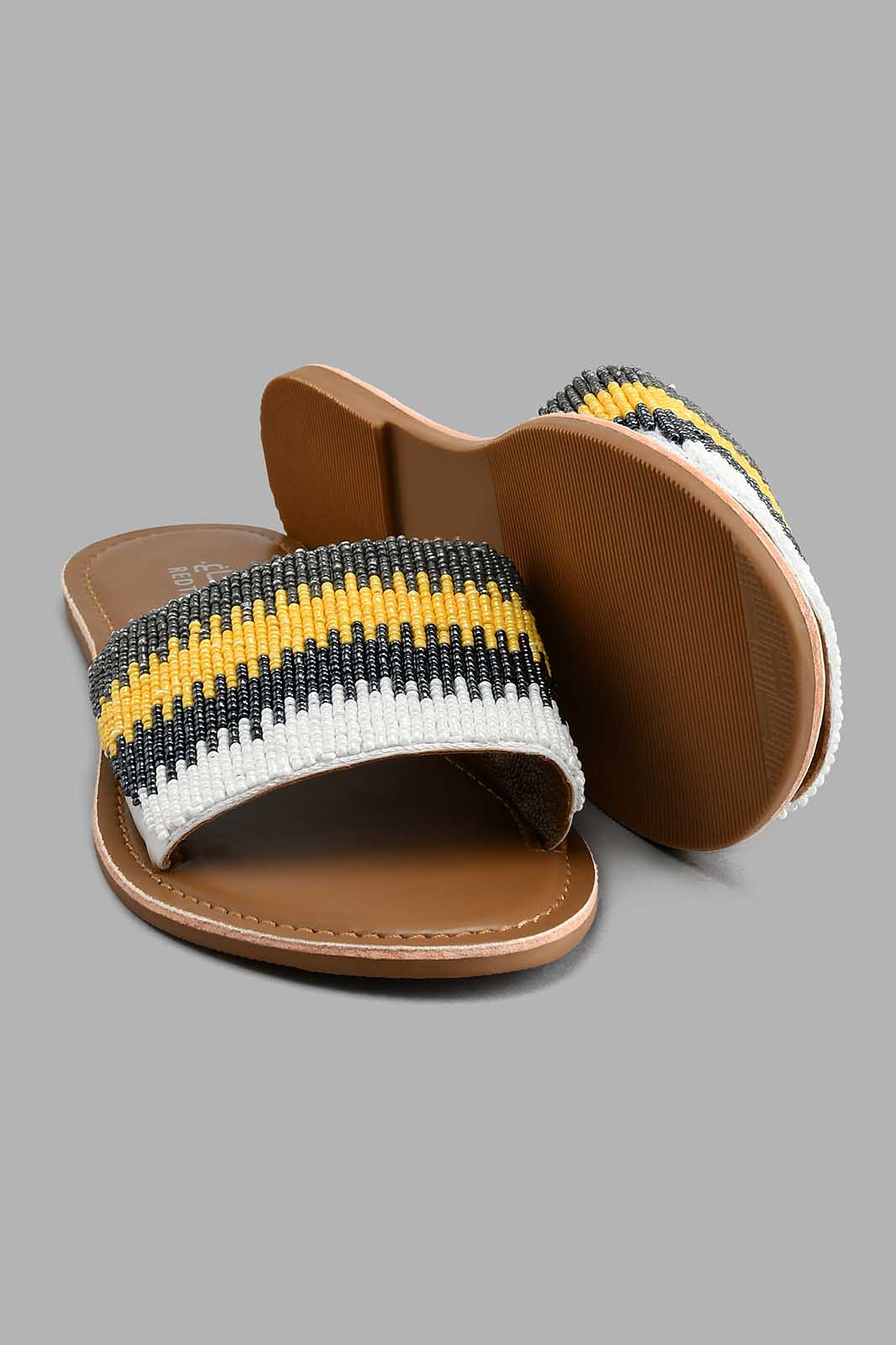 Redtag-Assorted-Embellished-Mule-Colour:Assorted,-Filter:Women's-Footwear,-New-In,-New-In-Women-FOO,-Non-Sale,-S22B,-Section:Women,-Women-Casual-Sandals-Women's-