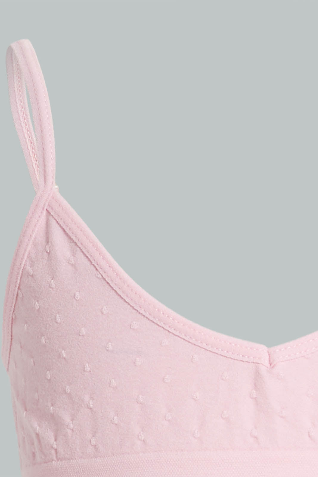 Redtag-White/Pink-Jacquard-Bra-(2Pack)-365,-Colour:Assorted,-Filter:Senior-Girls-(9-to-14-Yrs),-GSR-Bras,-New-In,-New-In-GSR,-Non-Sale,-Section:Kidswear-Senior-Girls-9 to 14 Years