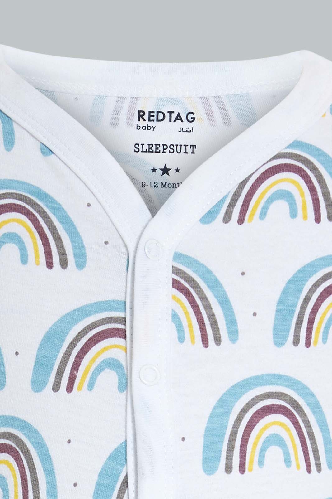 Redtag-Yellow--And-Grey-Animal-Print-3-Piece-Pack-Sleep-Suit-Sleepsuits-Baby-0 to 12 Months
