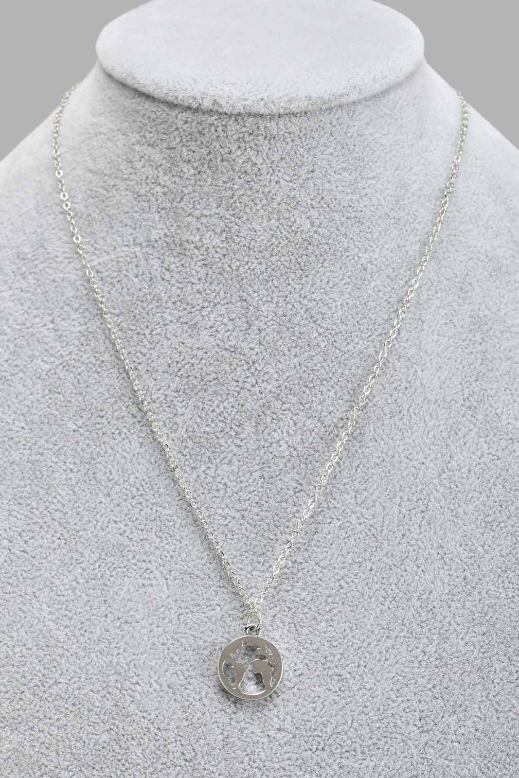 Silver Necklace And Earring Set For Women (Set of 8)
