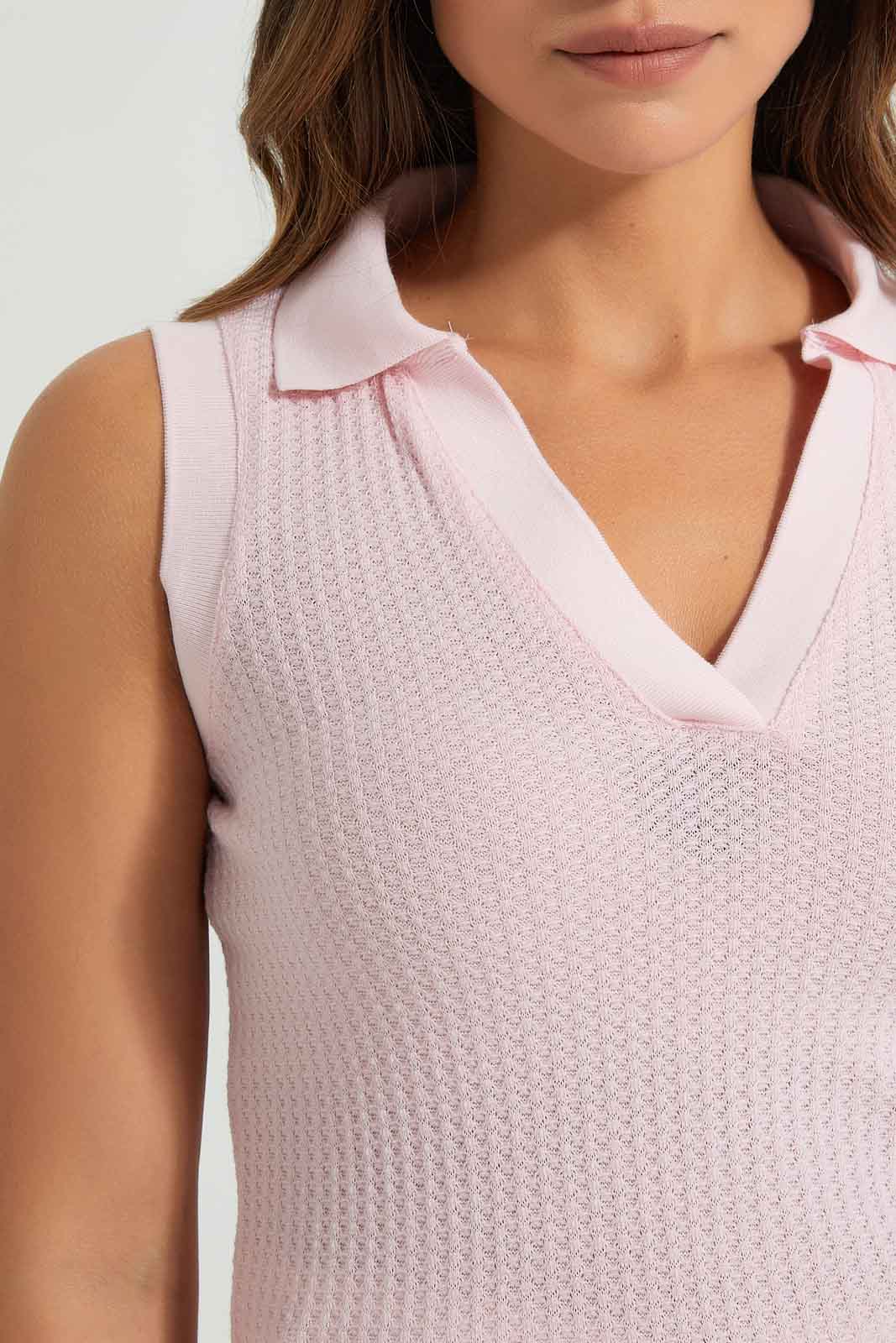 Redtag-Pink-Sleeveless-Top-Colour:Pink,-Filter:Women's-Clothing,-Limited-Edition-Tops,-New-In,-New-In-Women,-Non-Sale,-S22B,-Section:Women-Women's-