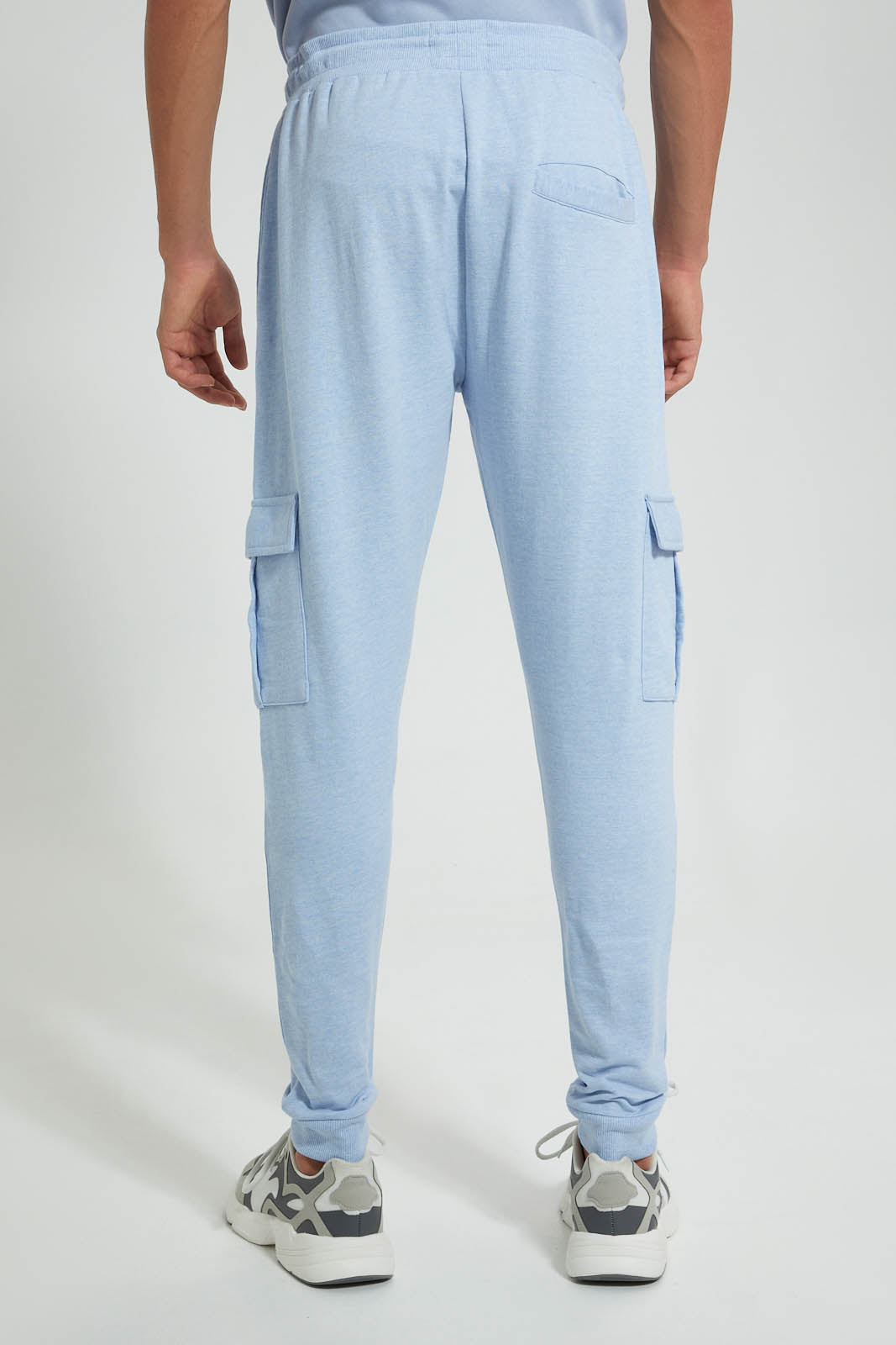 Redtag-Blue-Cargo-Pocket-Jogger-Joggers-Men's-