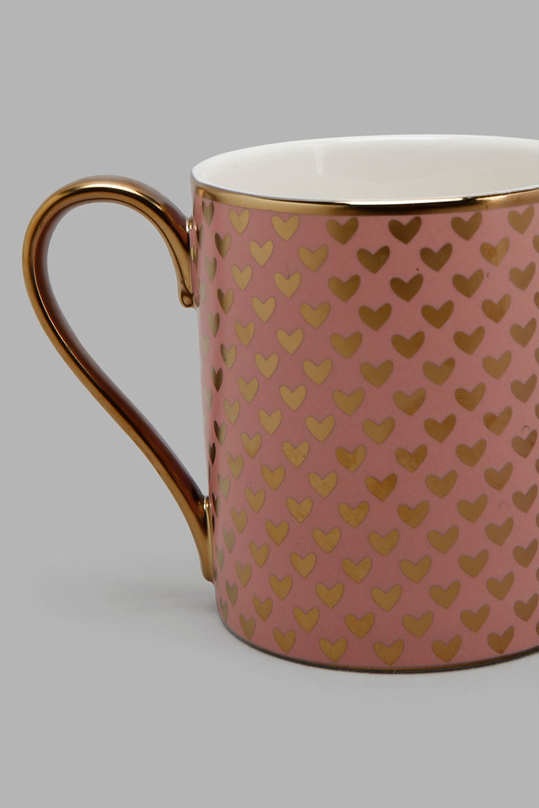 Redtag-Pink-Geometric-Mug-Category:Cups-&-Mugs,-Colour:Pink,-Deals:New-In,-Filter:Home-Dining,-HMW-DIN-Crockery,-New-In-HMW-DIN,-Non-Sale,-Section:Homewares,-W22O-Home-Dining-