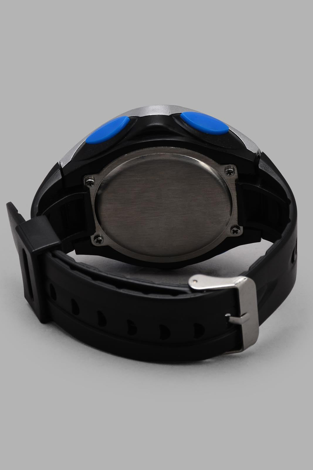 Redtag-Navy-And-Black-Multi-Functional-Digital-Watch-BOY-Watches,-Category:Watches,-Colour:Navy,-Deals:Sale,-Filter:Boys-Accessories,-New-In,-New-In-BOY-ACC,-Non-Sale,-S22C,-Sale-BOY-ACC,-Section:Boys-(0-to-14Yrs)-Boys-