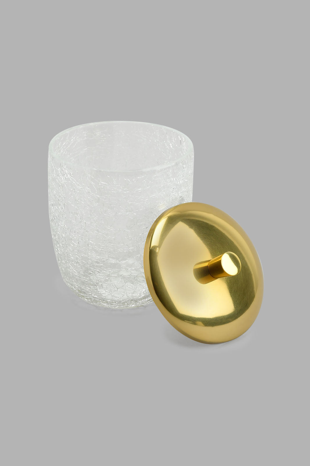 Redtag-Gold-Crackle-Glass-Cotton-Jar-Cotton-Jars-Home-Bathroom-