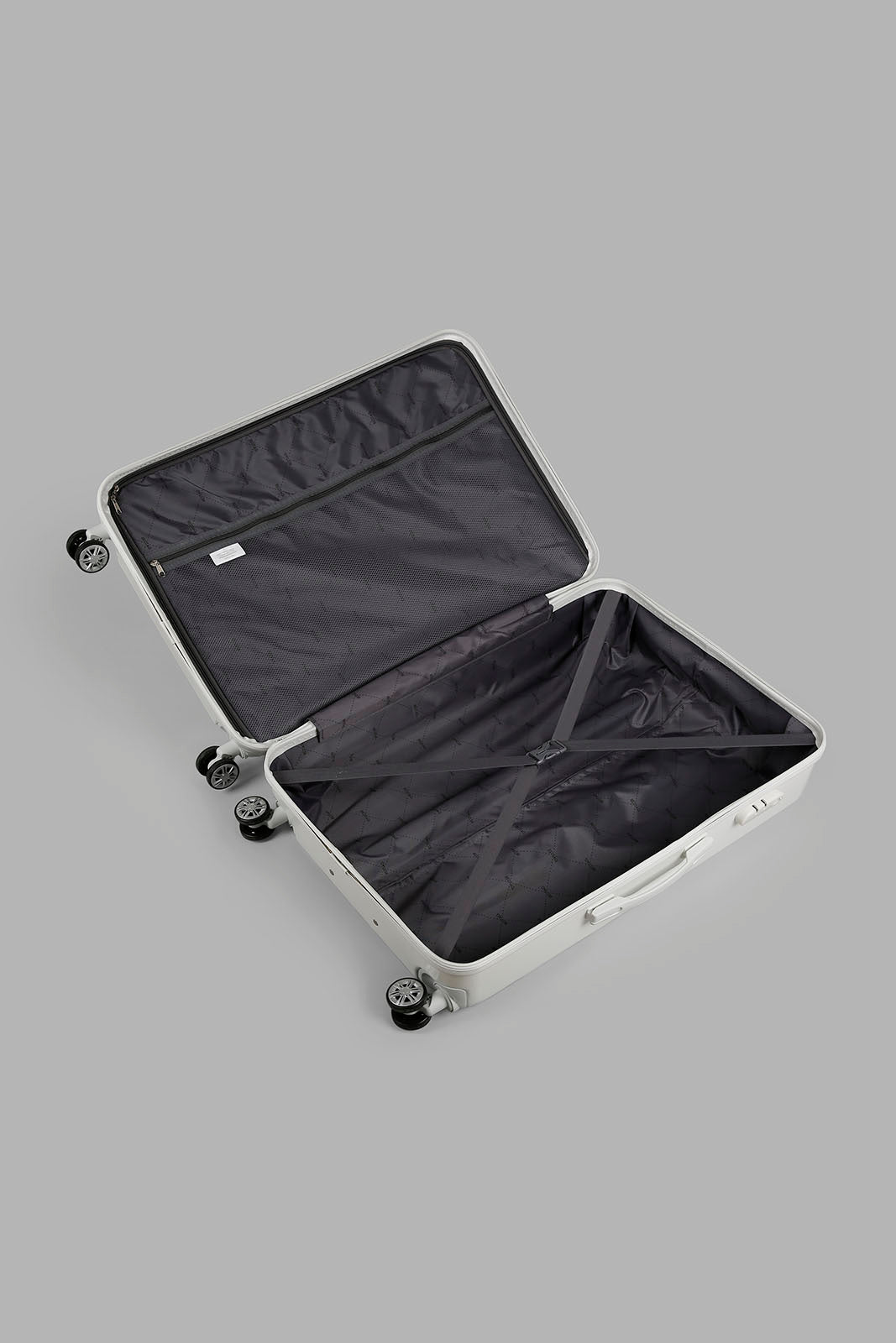 Redtag-Luggage-Trolley-(28-Inch)-White-Category:Luggage-Trolleys,-Colour:White,-Filter:Travel-Accessories,-LUG-Luggage-Trolleys,-Non-Sale,-S22C,-Section:Homewares,-Section:Travel-Travel-Accessories-
