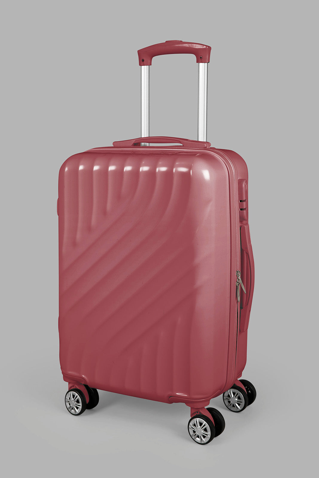 Redtag-Luggage-Trolley--(20-Inch)-Pink-Category:Luggage-Trolleys,-Colour:Pink,-Filter:Travel-Accessories,-LUG-Luggage-Trolleys,-Non-Sale,-S22C,-Section:Homewares,-Section:Travel-Travel-Accessories-