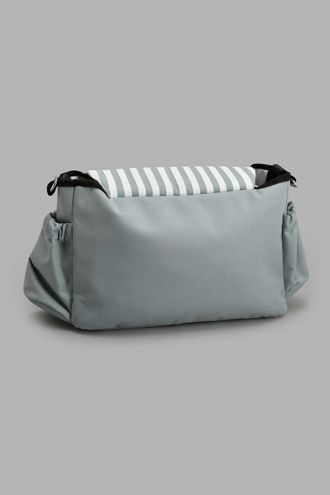 Redtag-Diaper-Bag-Grey-Stripe-Baby-Diaper-Bags-New-Born-Baby-